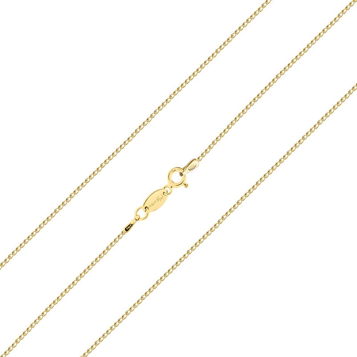 My imenso necklace "Forzatina small 1.2mm" (925/1Mgold-plated) 50cm