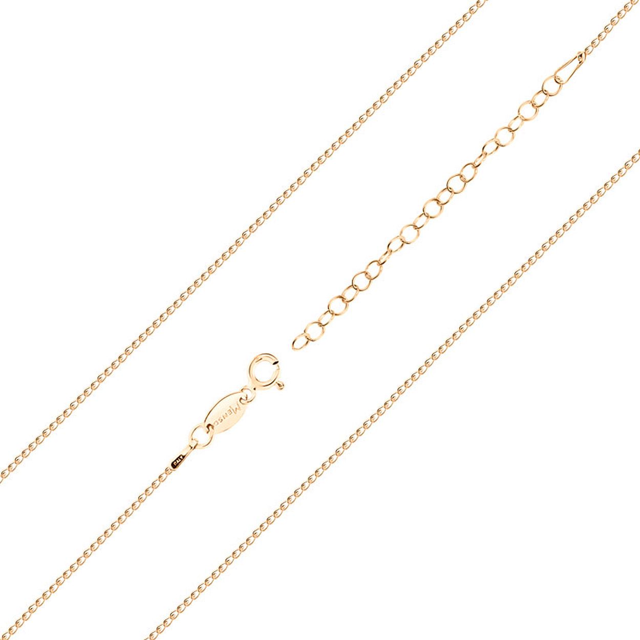 Zilveren armband met rosé gouden plating.