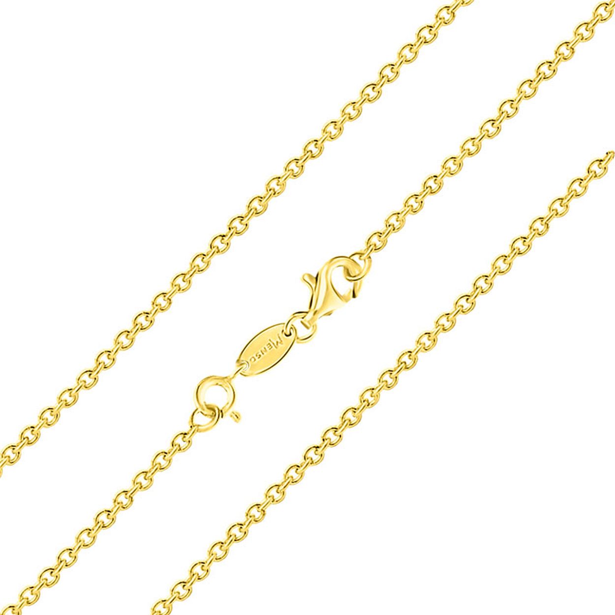 MY iMenso collier "jasseron 2,5mm" (925/goud verguld) 60cm
