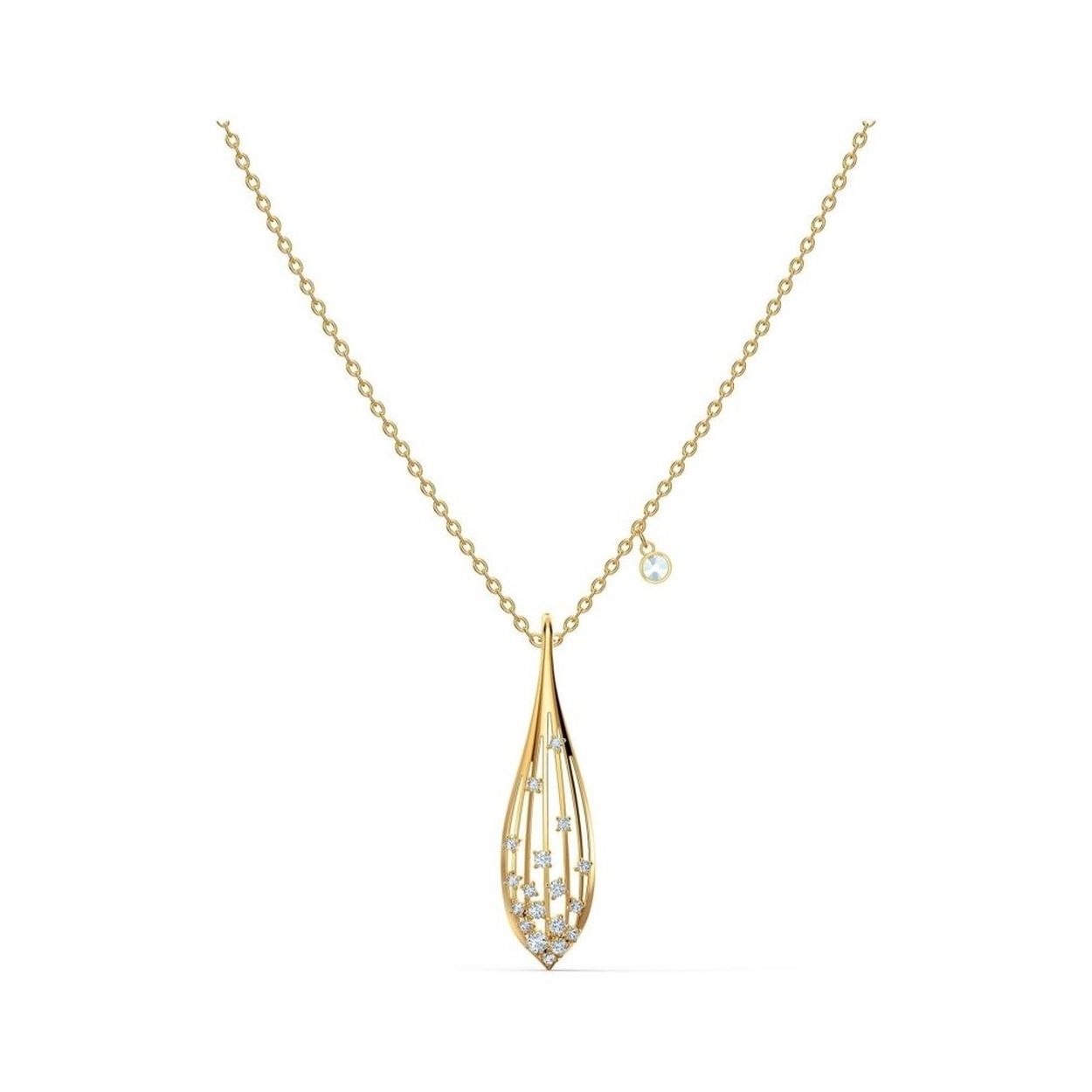 Dit is een collier van het merk Swarovski.