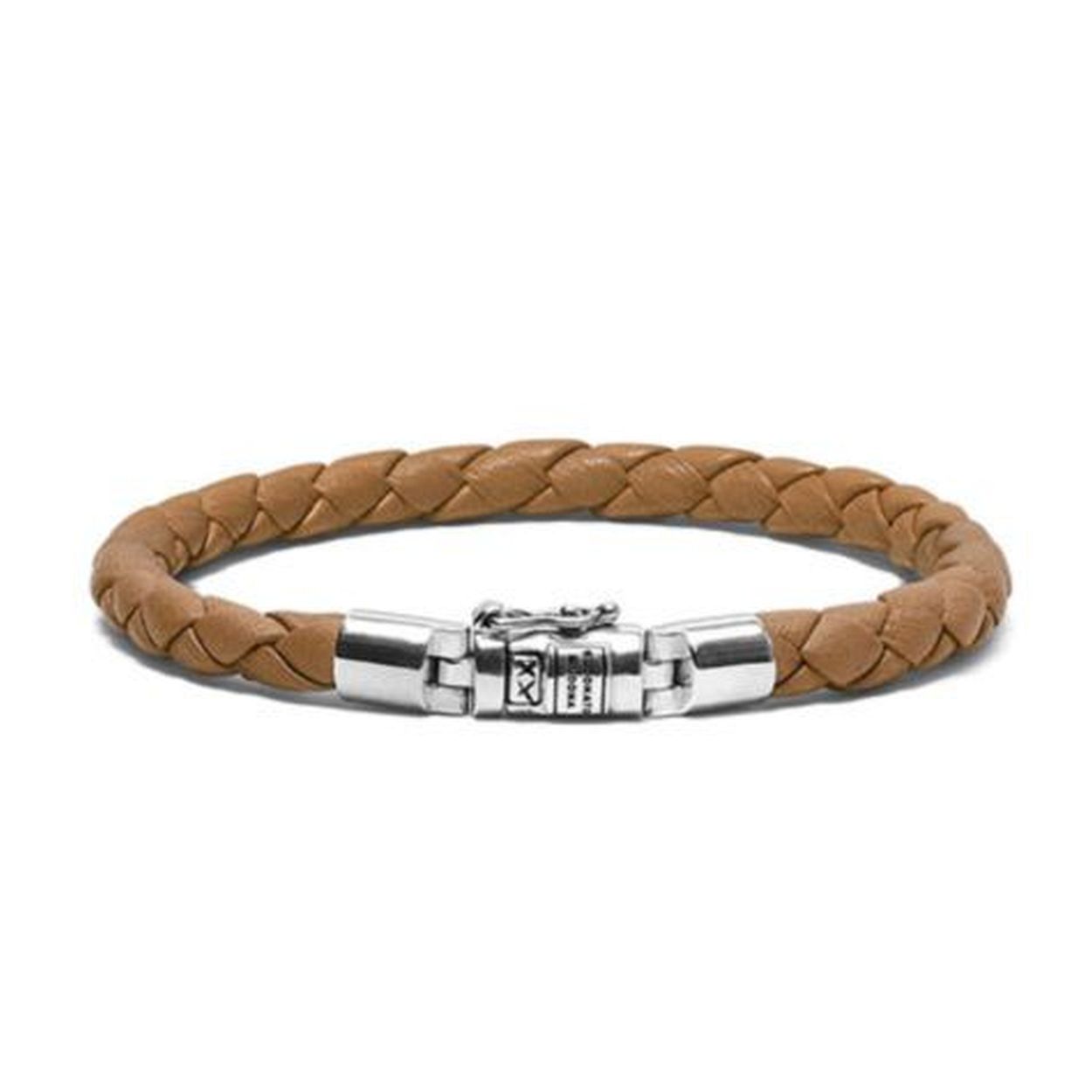Buddha to Buddha - J545CA/E/Ben XS Round Leather Canyon Armband, 19cm - 001K01545A205