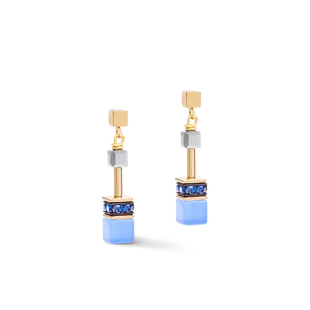 Een prachtig sieraad van het merk Coeur de Lion. Dit sieraad bevat de kleur(en): Blauw-Goud