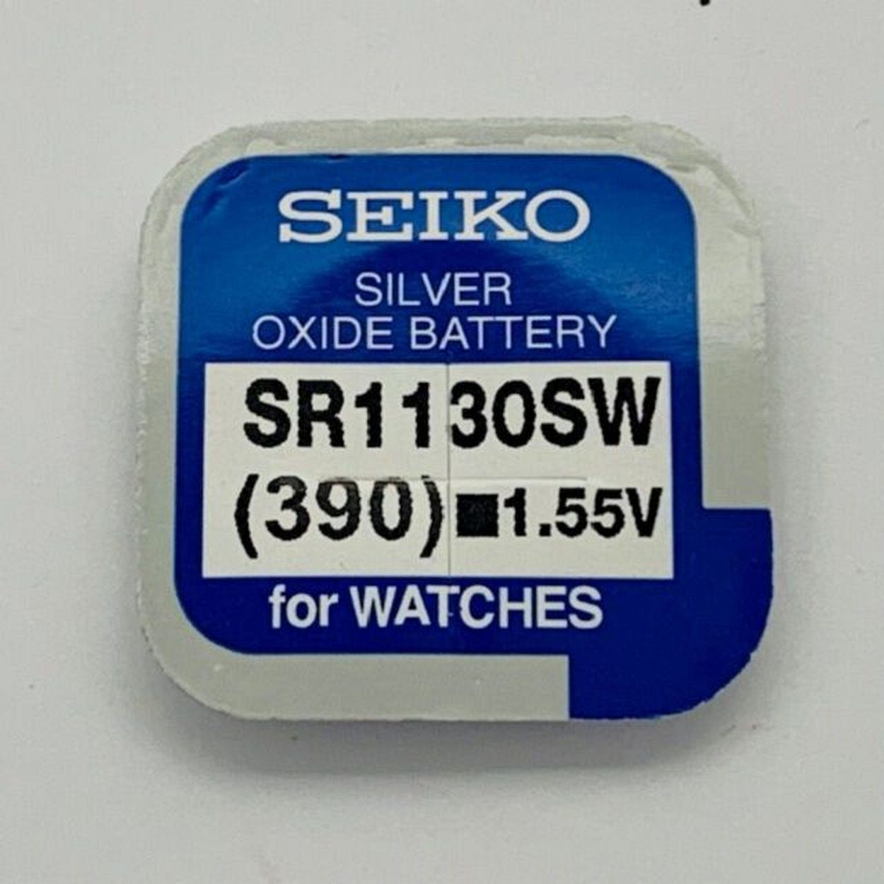 Zilveroxide horlogebatterij