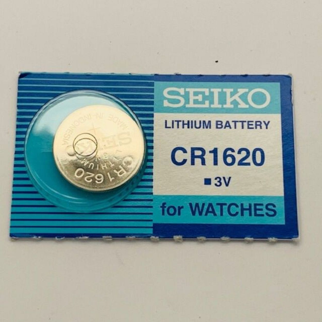 Lithium horlogebatterij