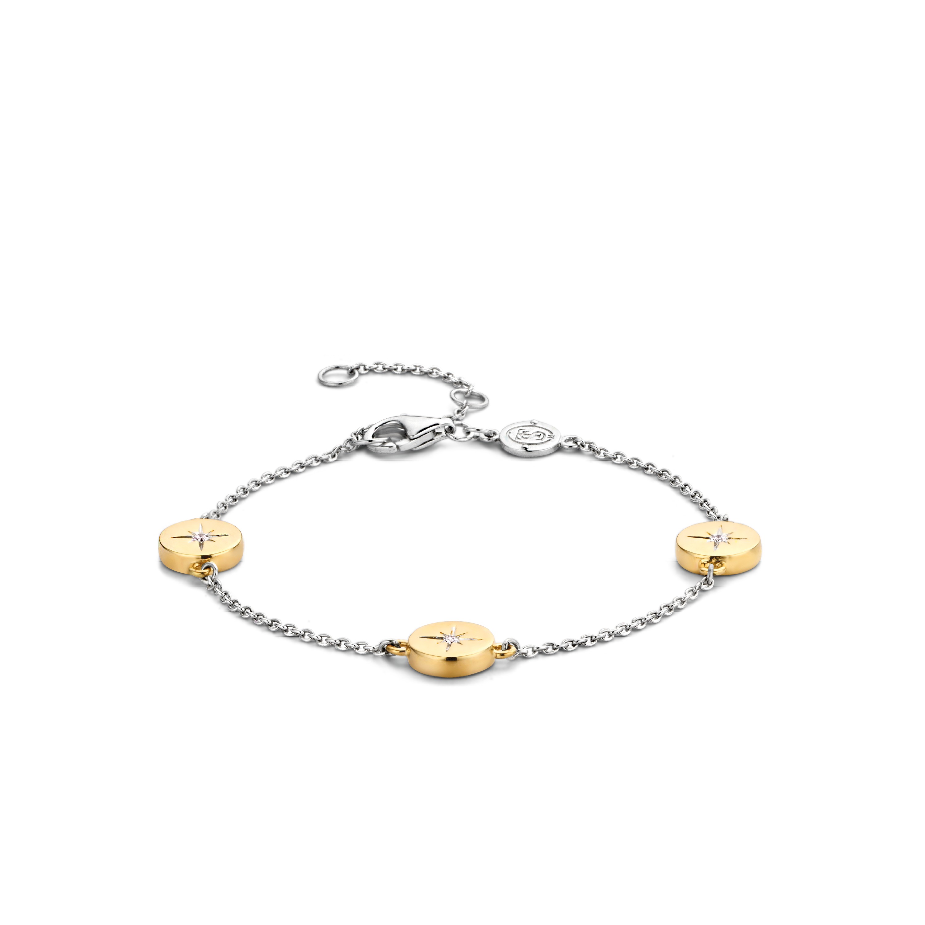 De TI SENTO - Milano Armband 2941ZY is gemaakt van Zilver gold plated. De kleurstelling van deze armband is Wit met geel verguld. Alle TI SENTO - Milano producten worden geleverd in een luxe geschenkverpakking.