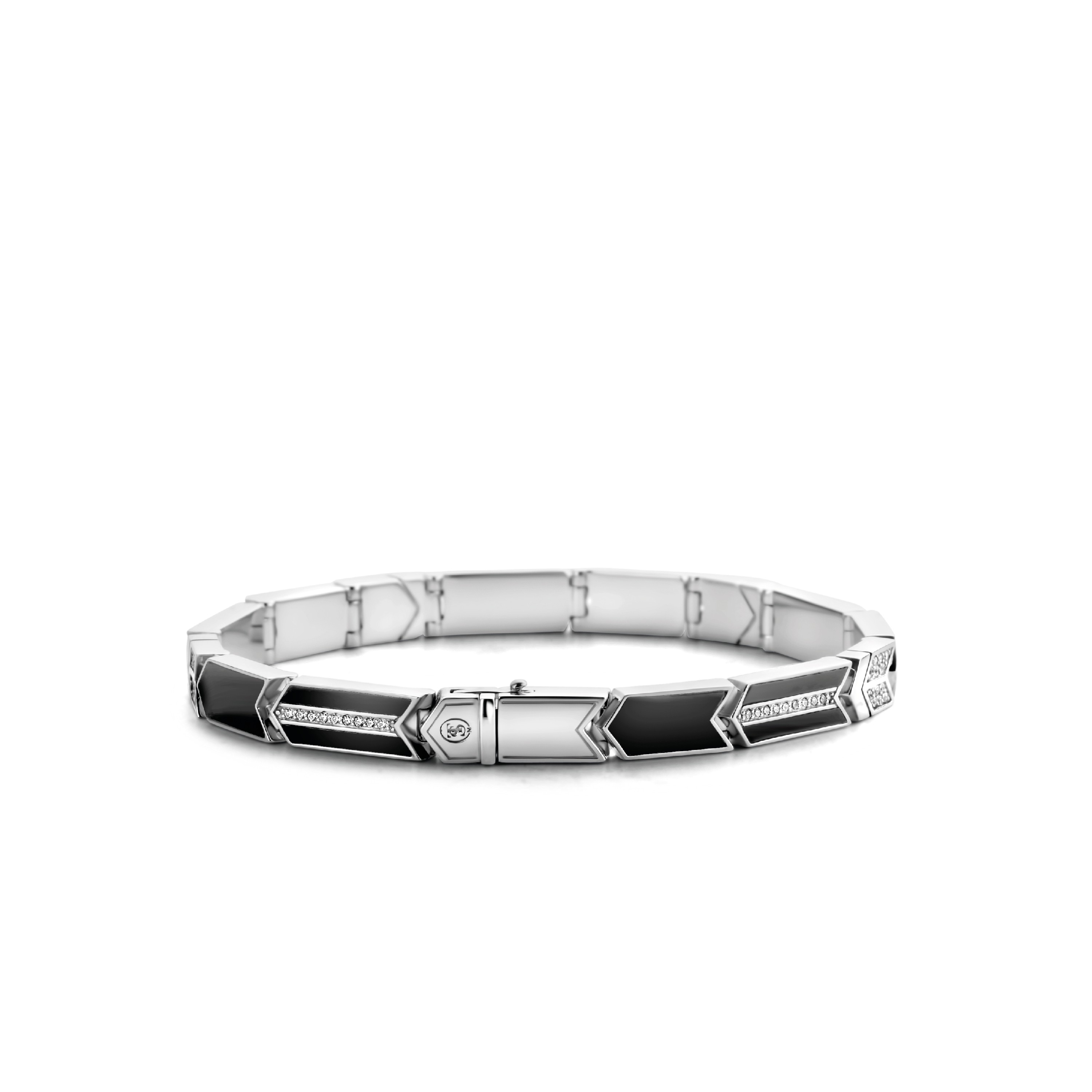 De TI SENTO - Milano Armband 2943BO is gemaakt van Zilver . De kleurstelling van deze armband is Zwarte Onyx. Alle TI SENTO - Milano producten worden geleverd in een luxe geschenkverpakking.