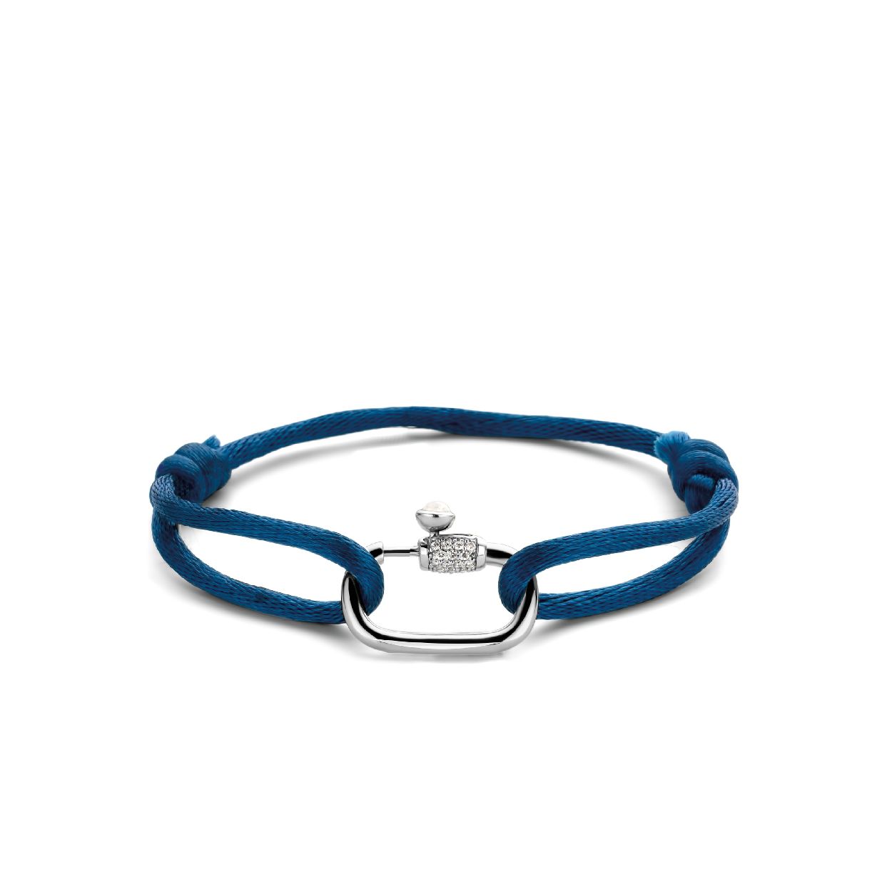 Dit is een Armband van het merk TI SENTO Milano. Dit sieraad heeft de volgende kleur: Blauw