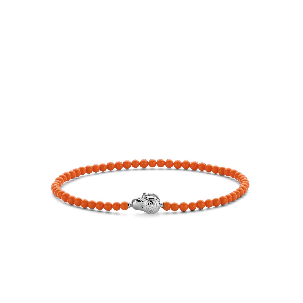 Dit is een Armband van het merk TI SENTO Milano. Dit sieraad heeft de volgende kleur: Cognac
