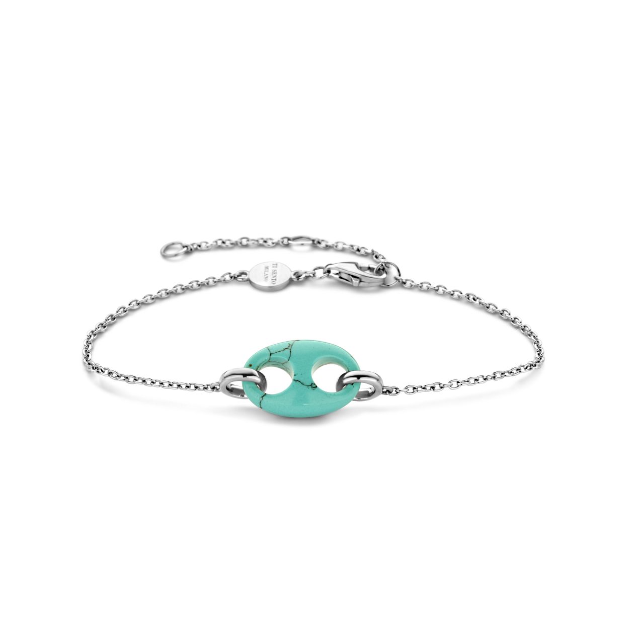 De TI SENTO - Milano Armband 2983TQ is gemaakt van Zilver . De kleurstelling van deze armband is Turquoise. Alle TI SENTO - Milano producten worden geleverd in een luxe geschenkverpakking.