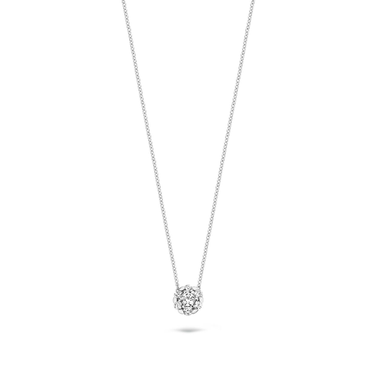 Blush Collier 3097WZI - Wit Goud met Zirkonia (14krt.)