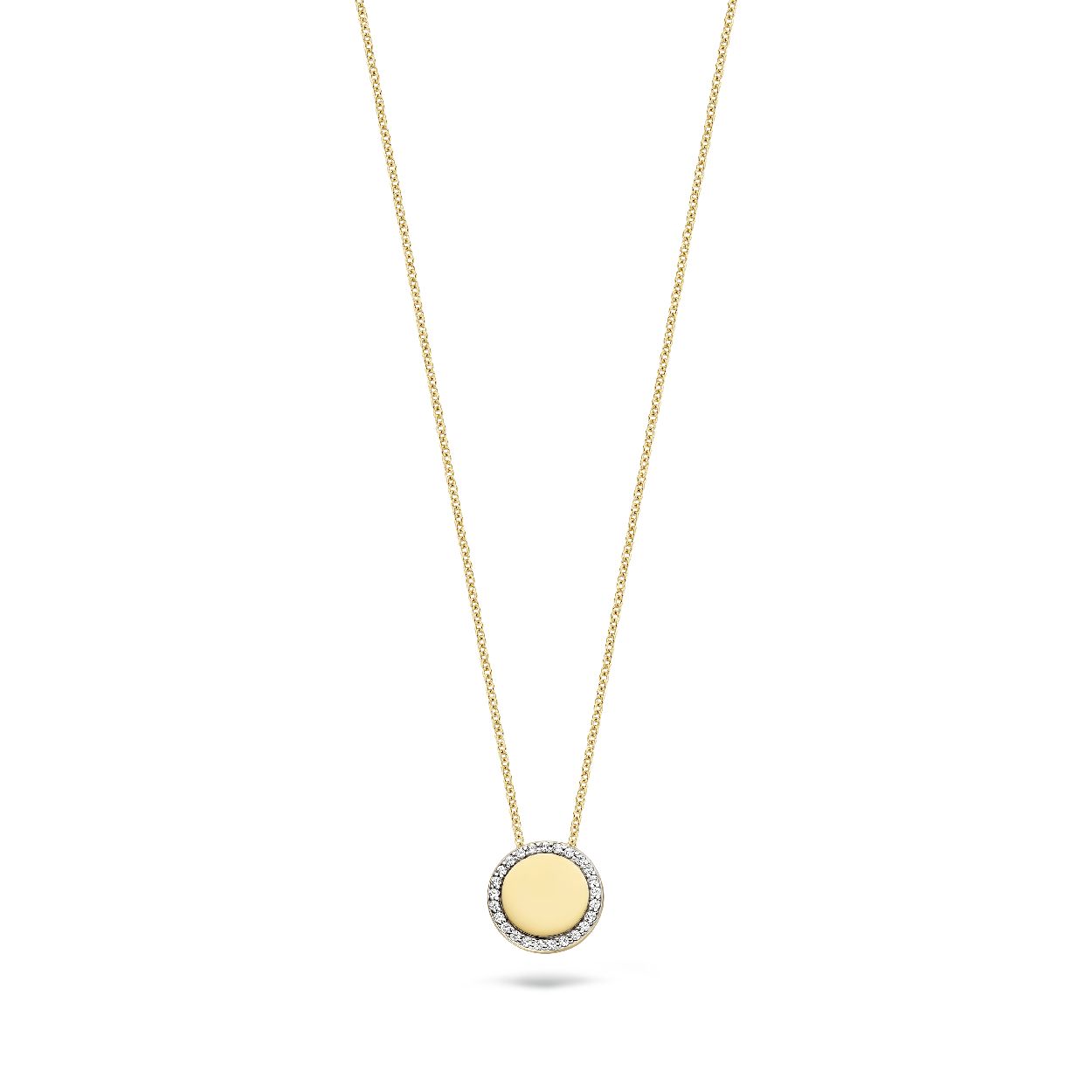 Deze collier is van het merk Blush. Het is een damessieraad gemaakt van goudDe verdere specificaties van det collier zijn als volgt:
Steensoort :Zirconia