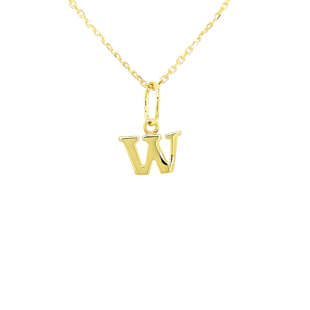 Een letter hanger is onwijs leuk en een absolute must have voor iedere sieraden liefhebber! Het beste wat je dan kan nemen is een écht gouden hanger, zoals deze hanger. Deze letterhanger is volledig glad gepolijst en geschikt voor een kettinkje of een bedelarmband.

Note: het kettinkje hoort niet bij de hanger, deze is enkel gebruikt voor de foto.