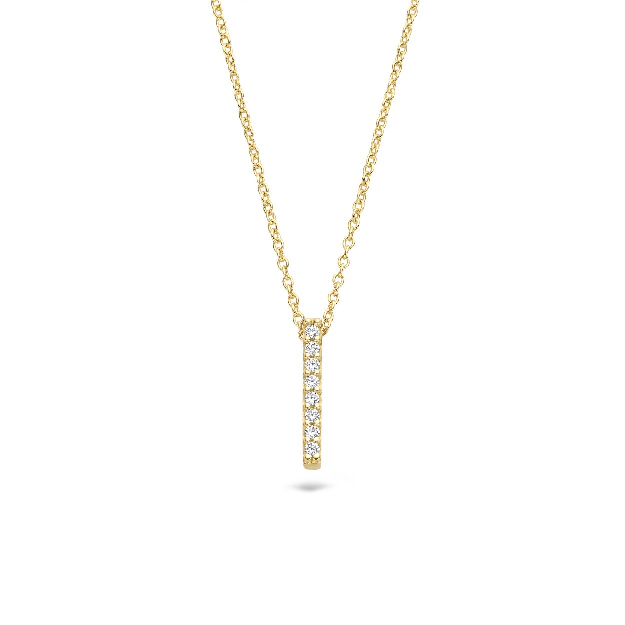 Blush Collier 3062YGO -  Geel Goud met Zirkonia (14Krt.)
