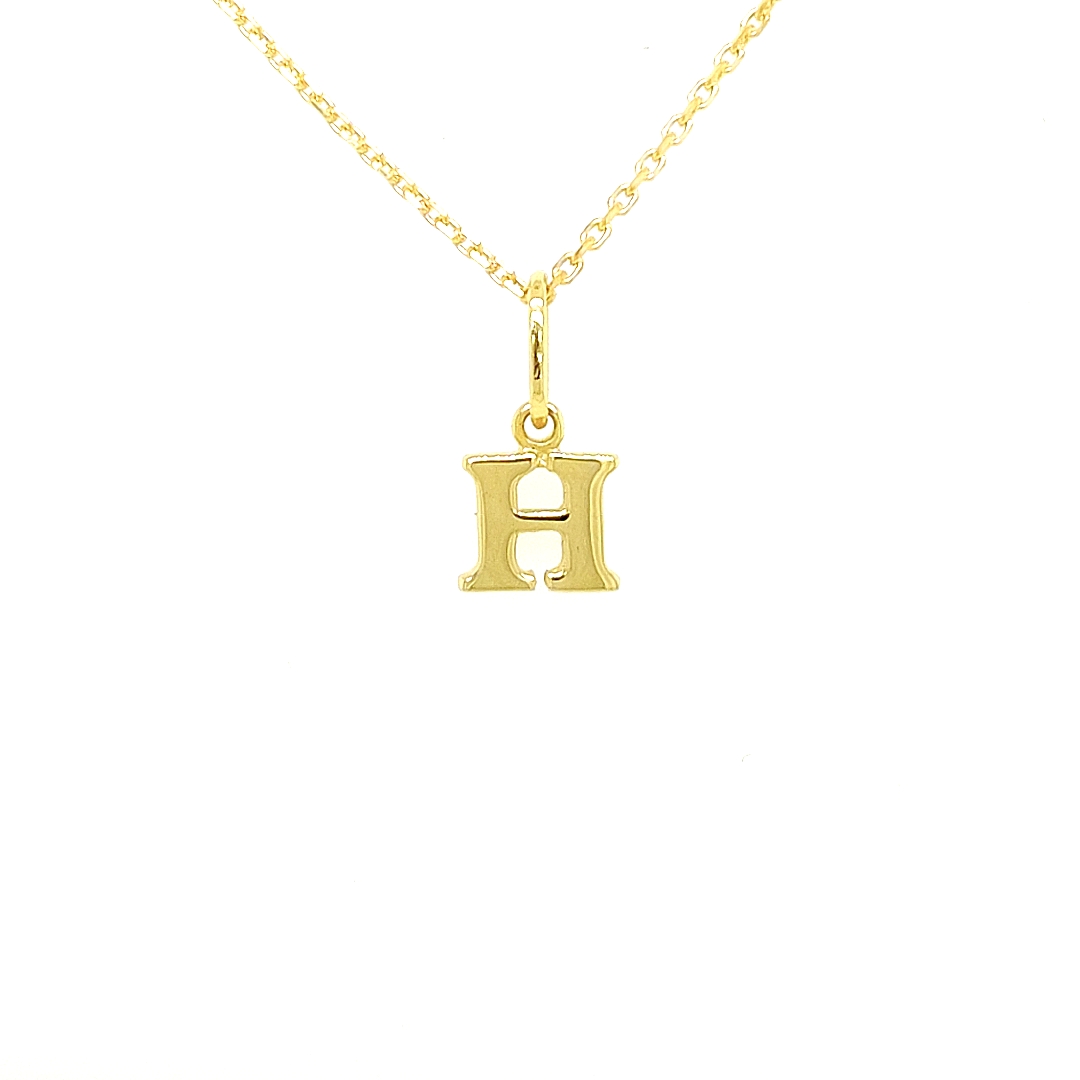 Een letter hanger is onwijs leuk en een absolute must have voor iedere sieraden liefhebber! Het beste wat je dan kan nemen is een écht gouden hanger, zoals deze hanger. Deze letterhanger is volledig glad gepolijst en geschikt voor een kettinkje of een bedelarmband.

Note: het kettinkje hoort niet bij de hanger, deze is enkel gebruikt voor de foto.