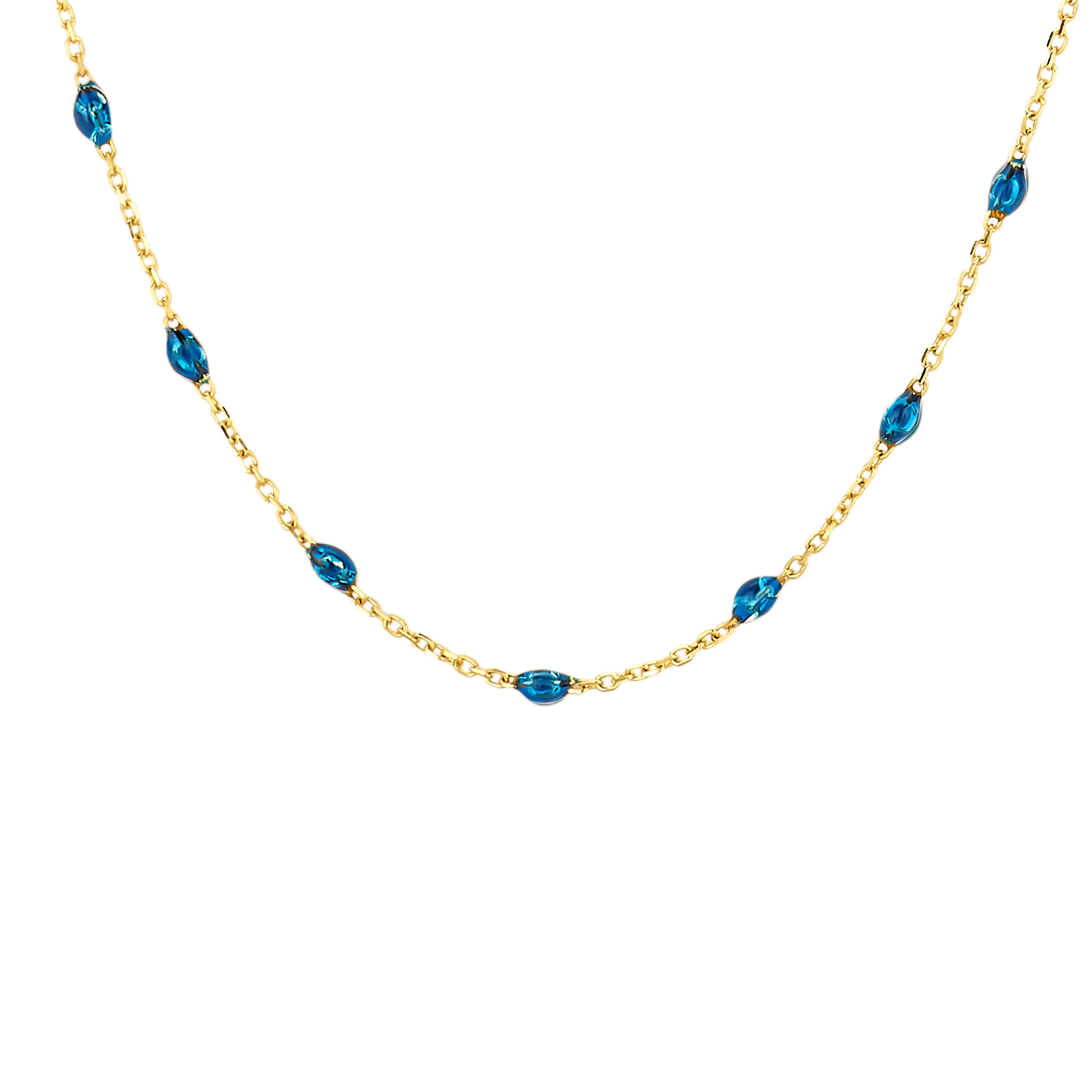 14K geelgoud collier 3162yrb van Blush