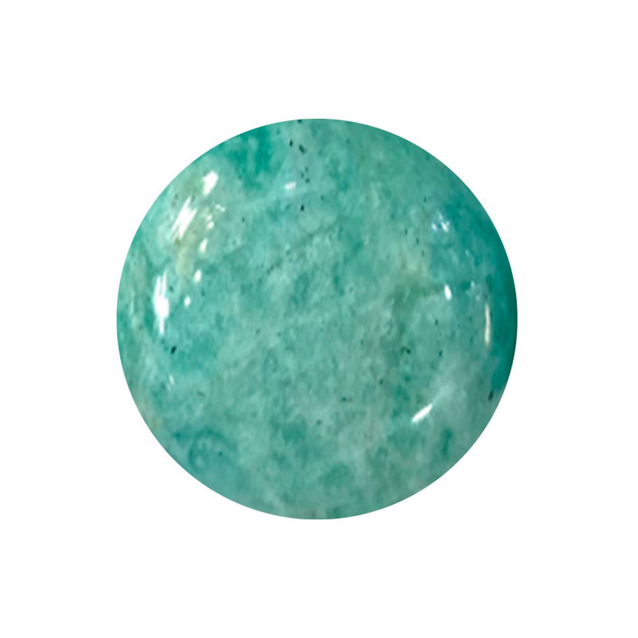 My iMenso Labradorite gemstone insignia 33 mm &mdash; natuurlijke groen‑grijze labradoriet edelsteen voor wisselbare My iMenso medaillons en sieraden. Verkrijgbaar bij Juwelier Schouten &ndash; Middenwaard, Heerhugowaard.