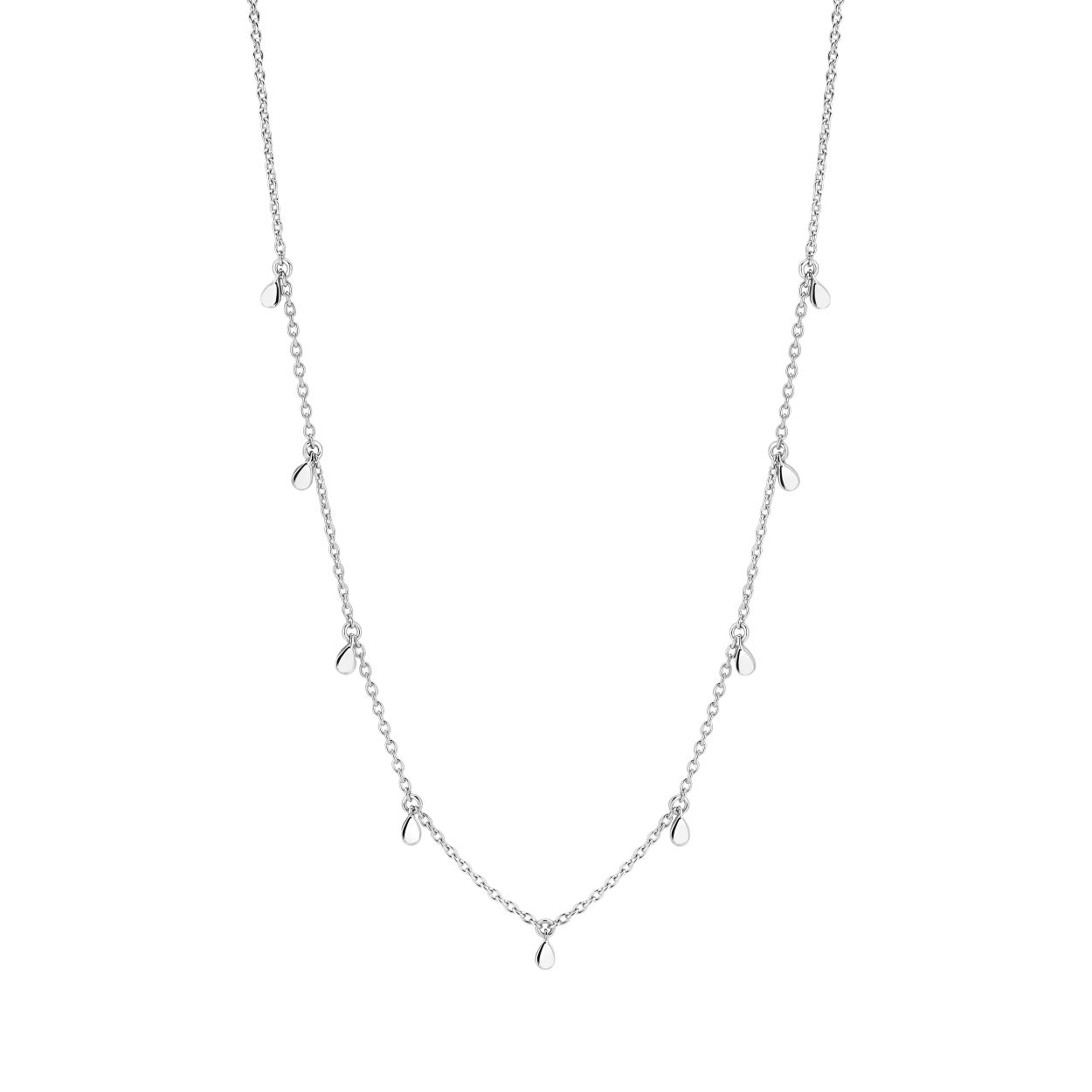 Moments collier zilver