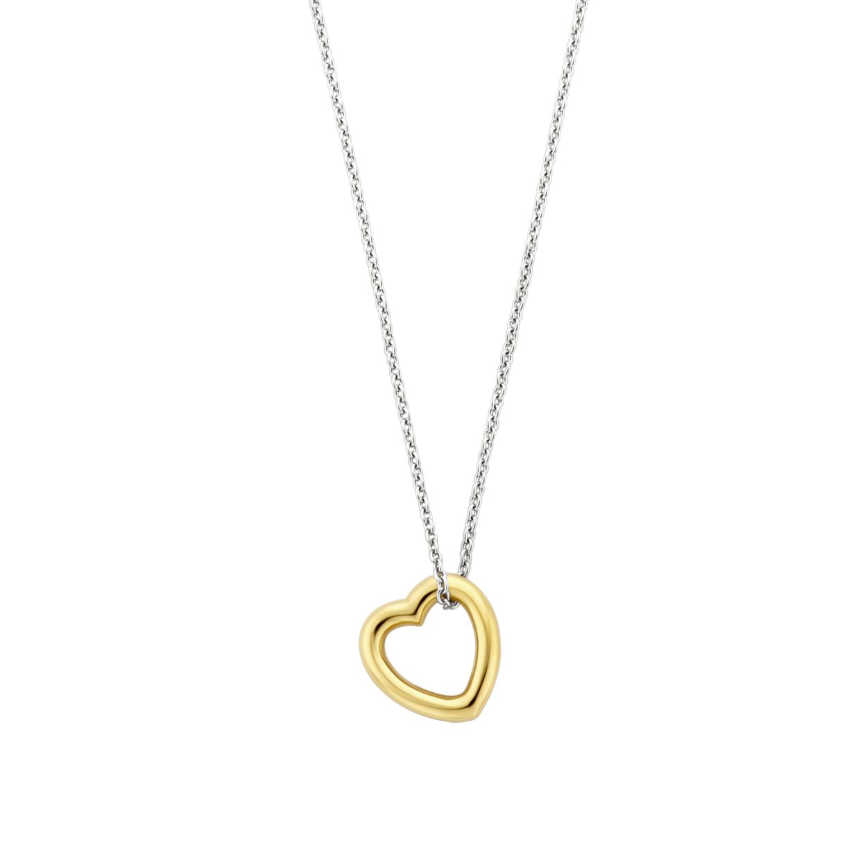 Dit TI SENTO - Milano Collier 34022SY is gemaakt van Zilver gold plated. De kleurstelling van dit collier is Zilver geel verguld. Alle TI SENTO - Milano producten worden geleverd in een luxe geschenkverpakking.