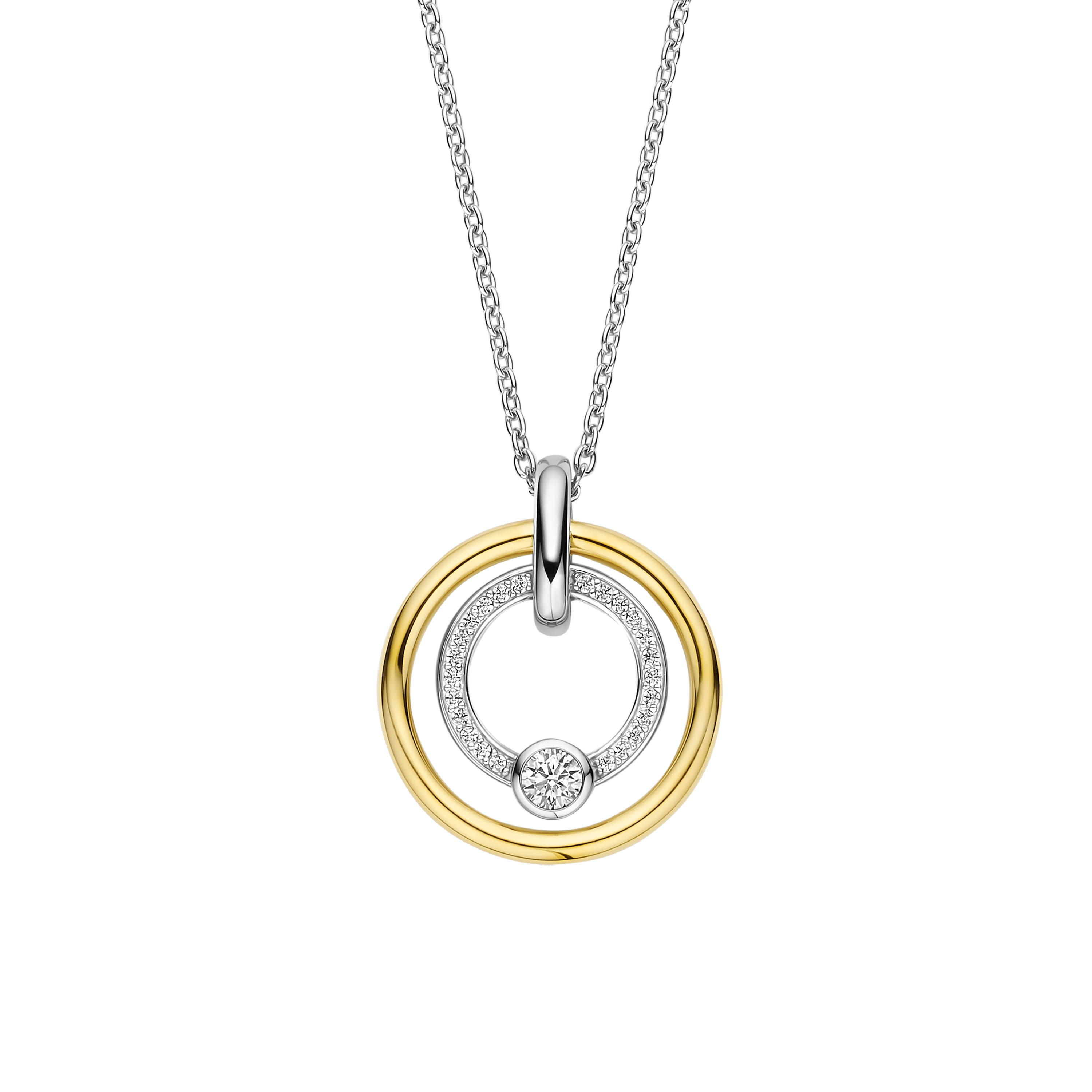 Materiaal: Zilver gold plated
Steensoort: Zirkonia
Kleur: Zirkonia met geel verguld
Stijl: Modern Classic
SKU: 34056ZY/42
Barcode: 8717828268889