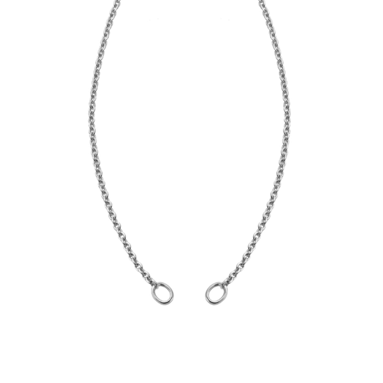 Het Mix & Match concept van TI SENTO maakt het mogelijk sieraden op vele manieren te dragen en er zo een eigen persoonlijke twist aan te geven. Diverse hangers uit de collectie worden geleverd met een clipring waar dit TI SENTO - Milano collier ideaal voor is. De clipring dient als sierlijke sluiting van het collier waarmee dit onderdeel van het design is. Het collier kan tevens worden gedragen met een clipring achter in de hals waardoor de hanger direct aan het collier komt te hangen. Het collier is gemaakt van gerhodineerd sterling zilver en is door de fijne schakels een perfecte match voor vele hangers. Het collier is verkrijgbaar in meerdere lengtes (42 48 70 en 90 cm).