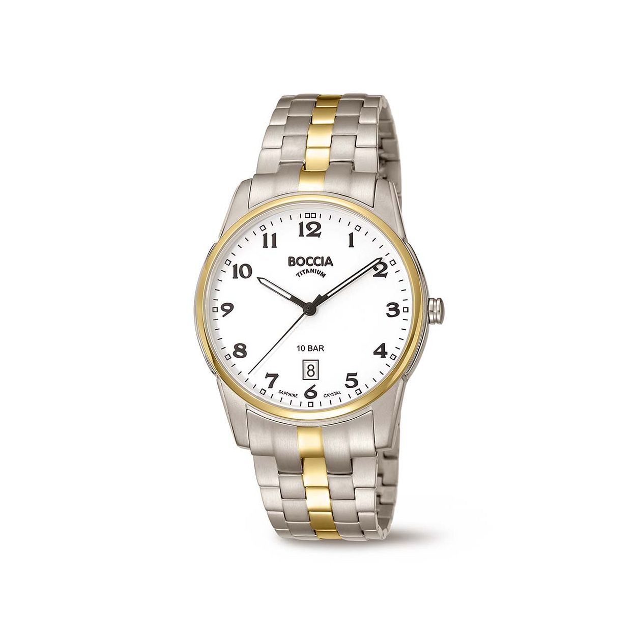Boccia Titanium 3632-03 Heren Horloge 39mm
