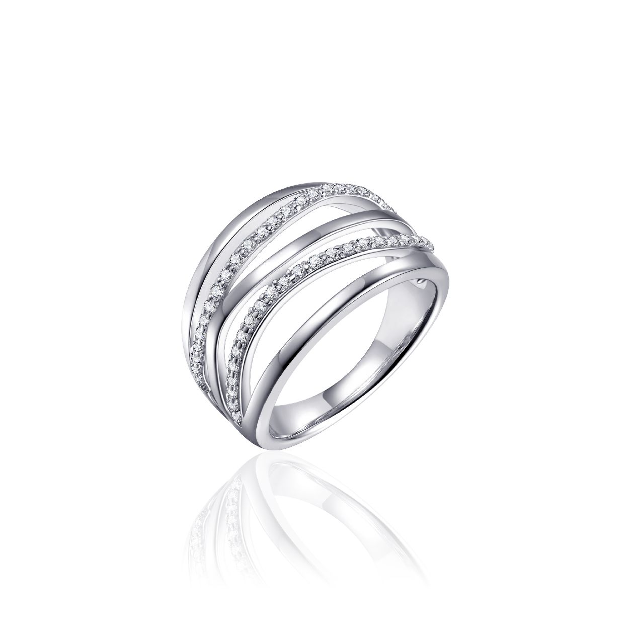 Gisser Jewels Zilver ring zilver R353