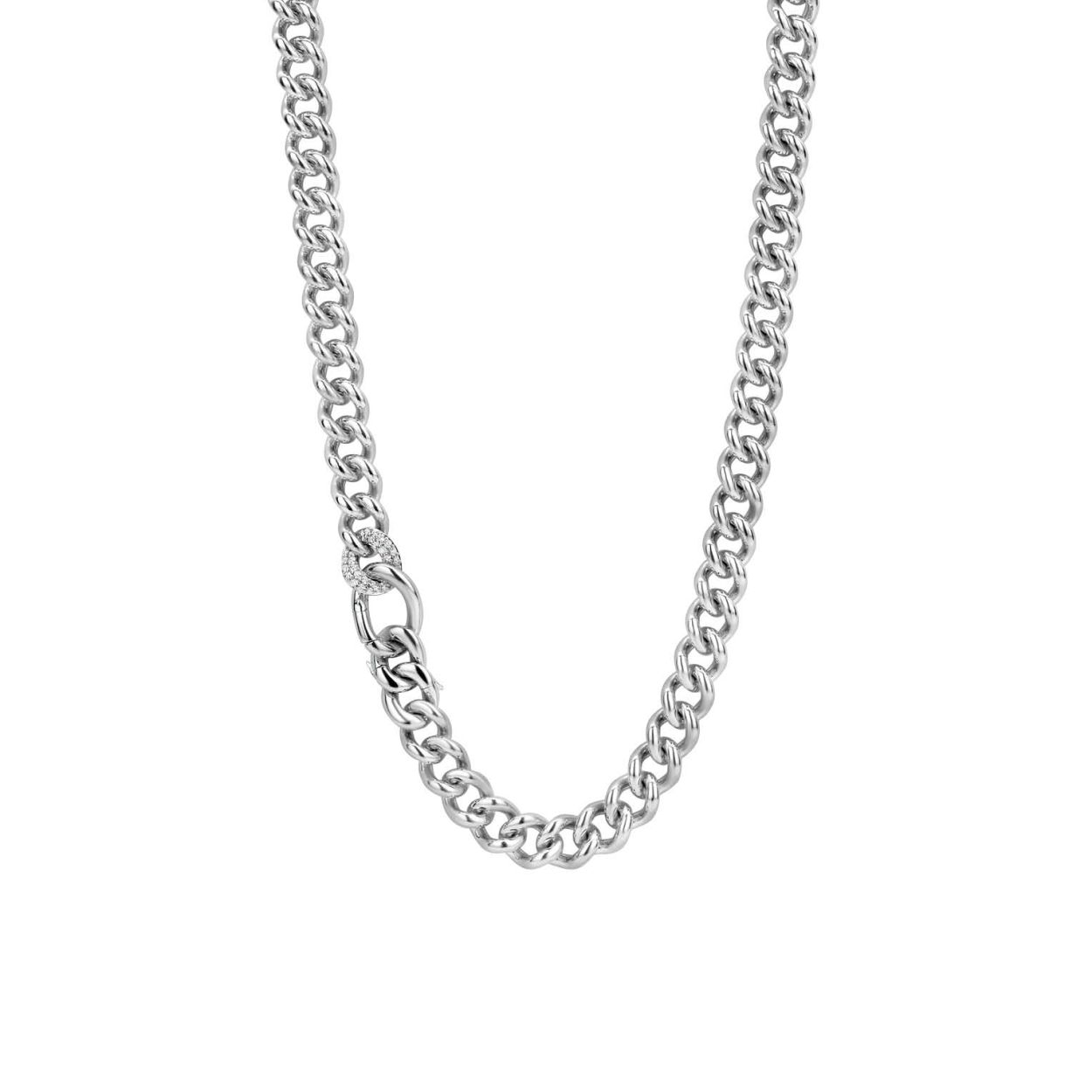 Dit TI SENTO - Milano Collier 3946ZI is gemaakt van Zilver . De kleurstelling van dit collier is Wit. Alle TI SENTO - Milano producten worden geleverd in een luxe geschenkverpakking.