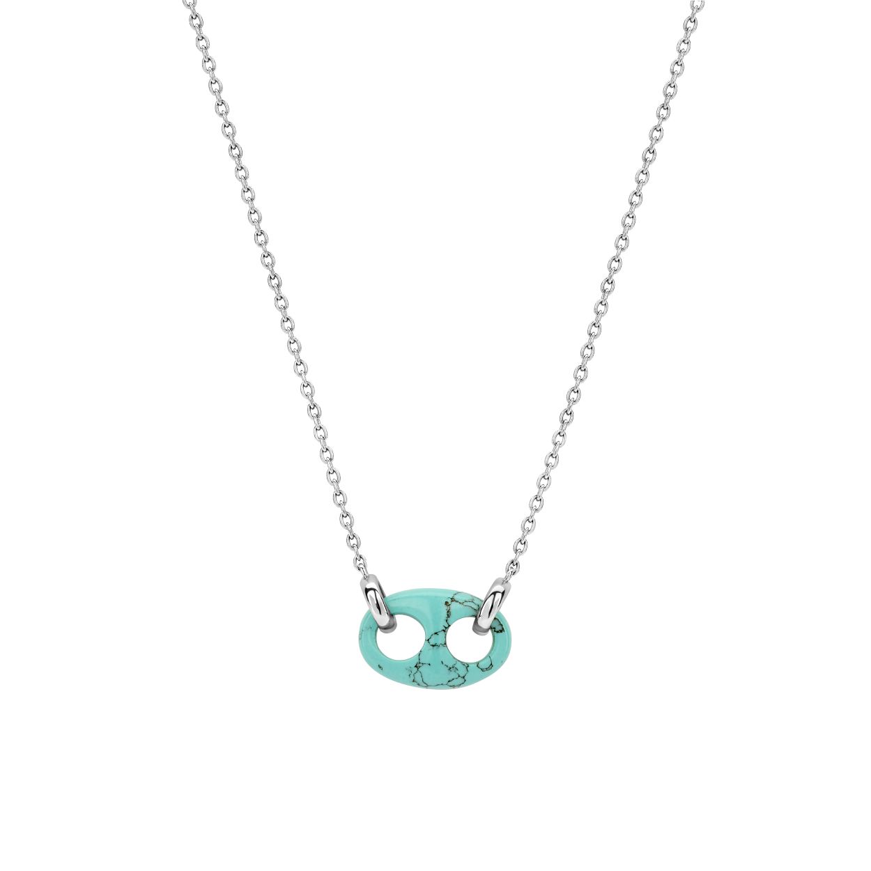Dit TI SENTO - Milano Collier 3987TQ is gemaakt van Zilver . De kleurstelling van dit collier is Turquoise. Alle TI SENTO - Milano producten worden geleverd in een luxe geschenkverpakking.