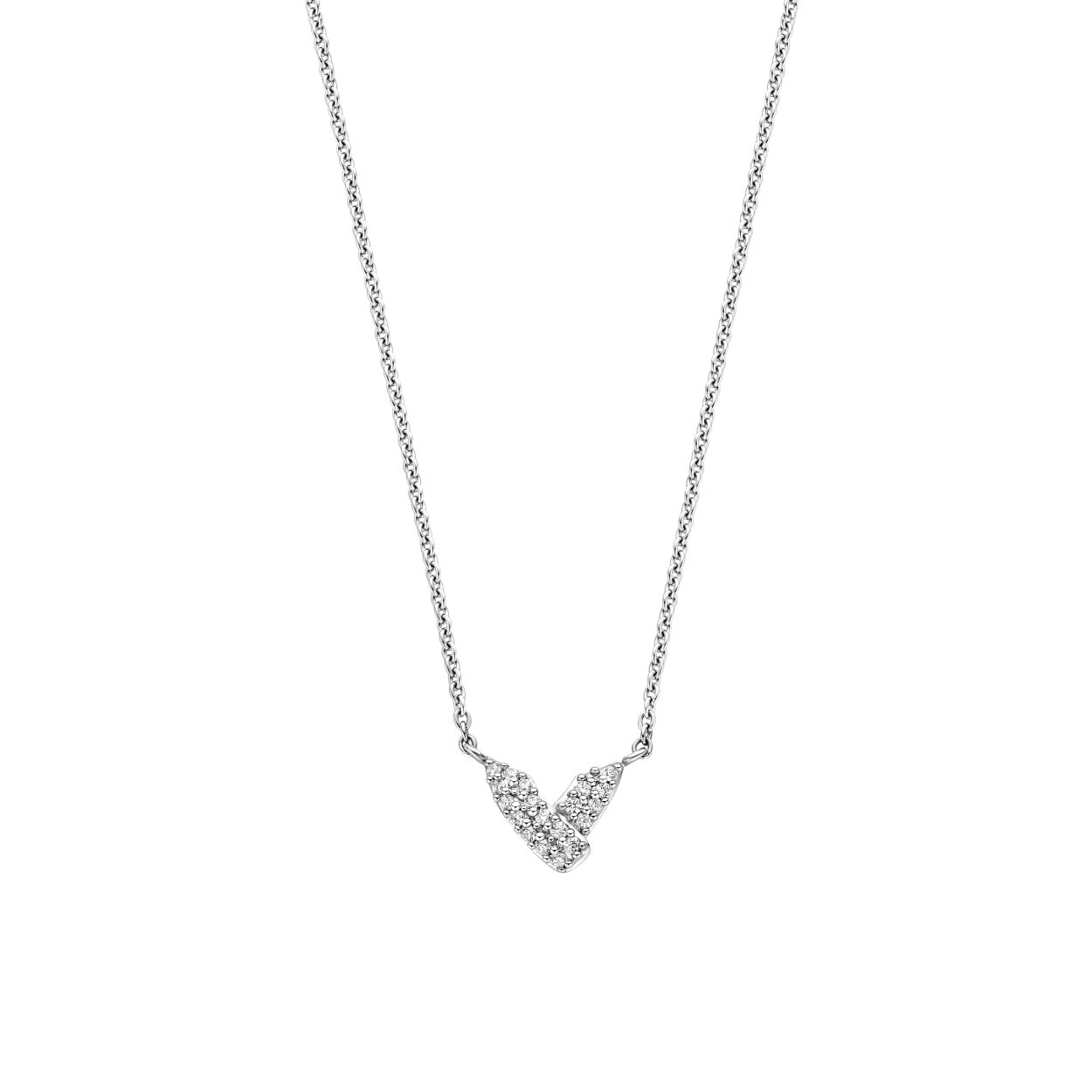 Dit TI SENTO - Milano Collier 3990ZI is gemaakt van Zilver . De kleurstelling van dit collier is Wit. Alle TI SENTO - Milano producten worden geleverd in een luxe geschenkverpakking.