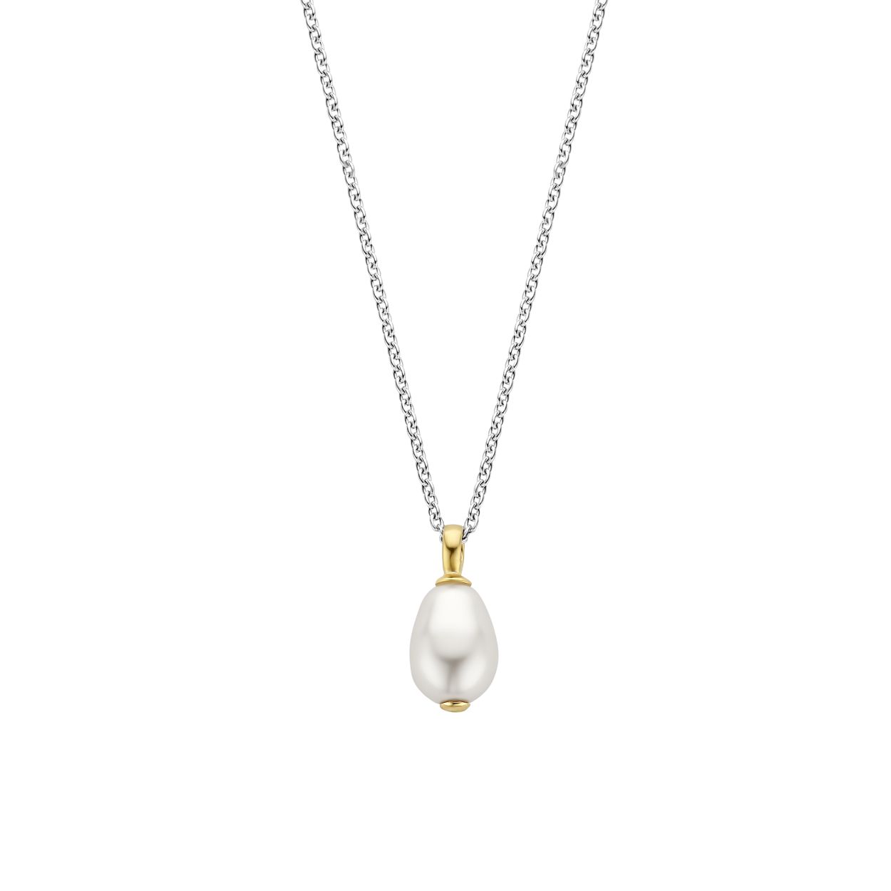 Dit TI SENTO - Milano Collier 3995PW is gemaakt van Zilver gold plated. De kleurstelling van dit collier is Wit parel. Alle TI SENTO - Milano producten worden geleverd in een luxe geschenkverpakking.