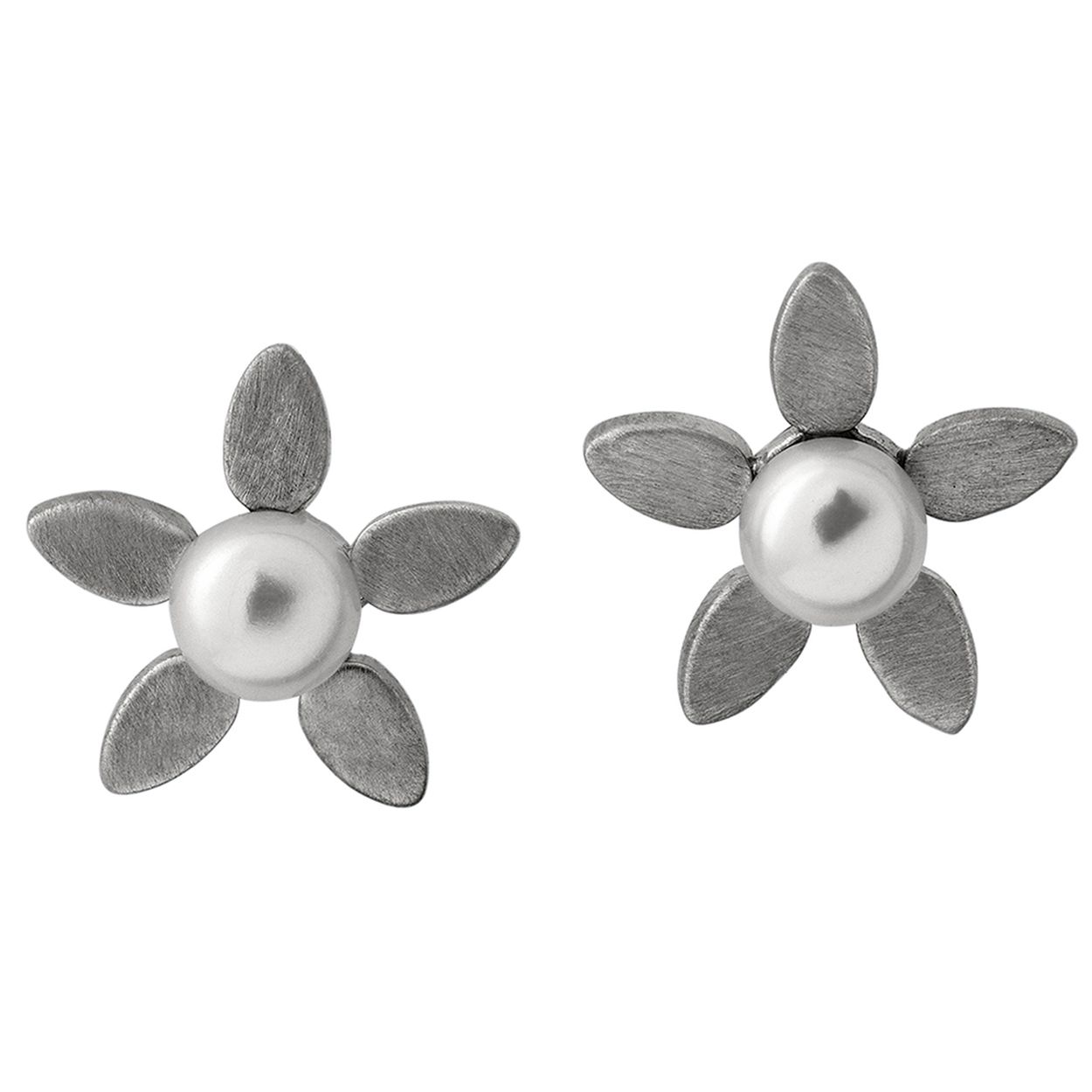 Forget-me-not oorbellen - Sterling zilver