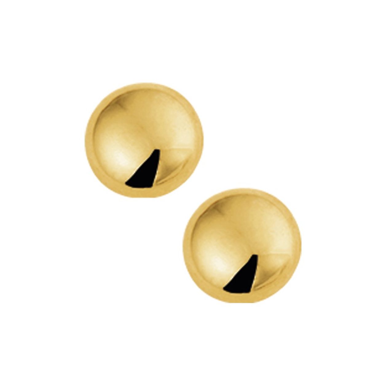 Gouden oorknoppen bol 
Breedte: 7
Hoogte: 7