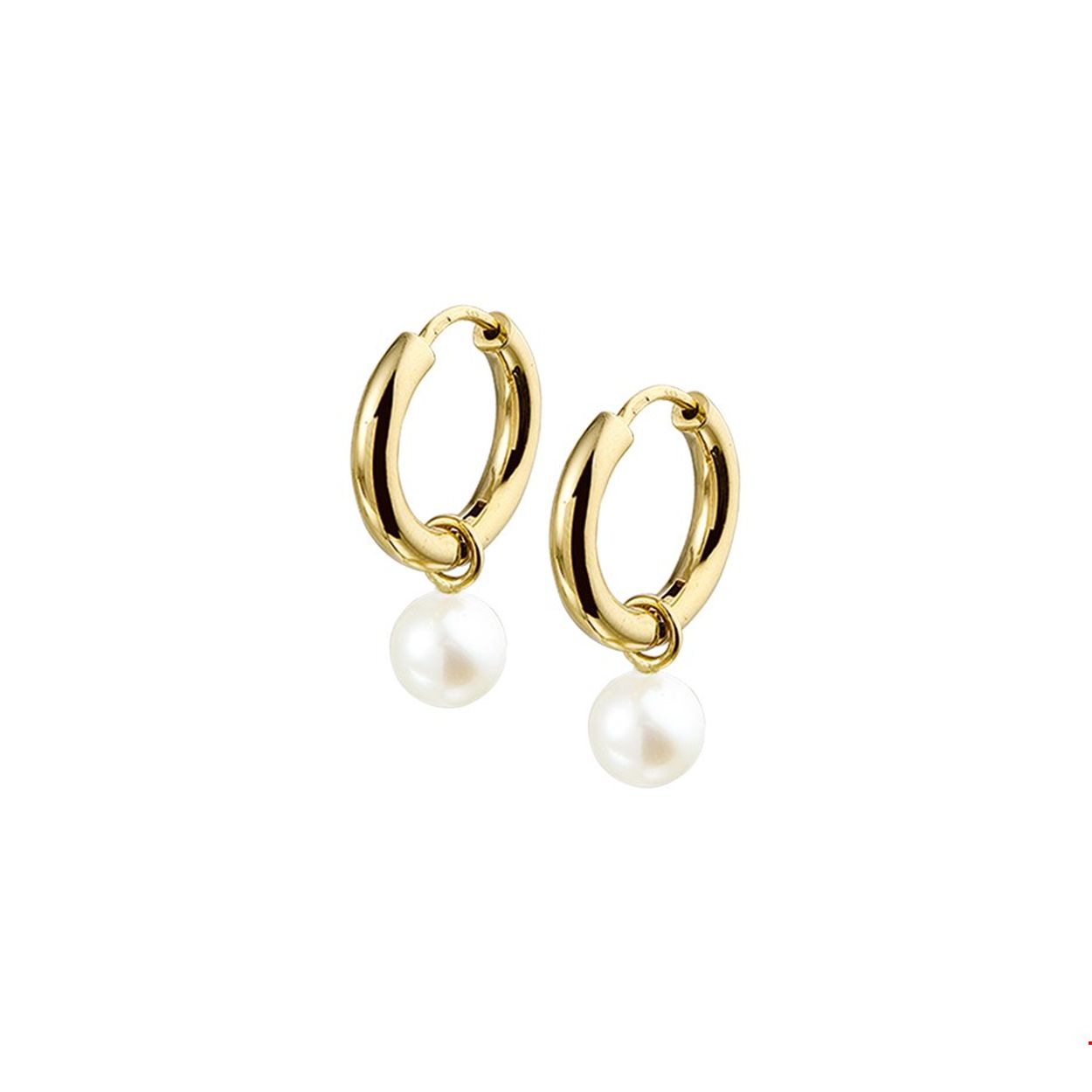 14krt Geelgoud klapoorringen parel 14,5x2,5mm
Doelgroep: dames
Breedte: 2.5mm