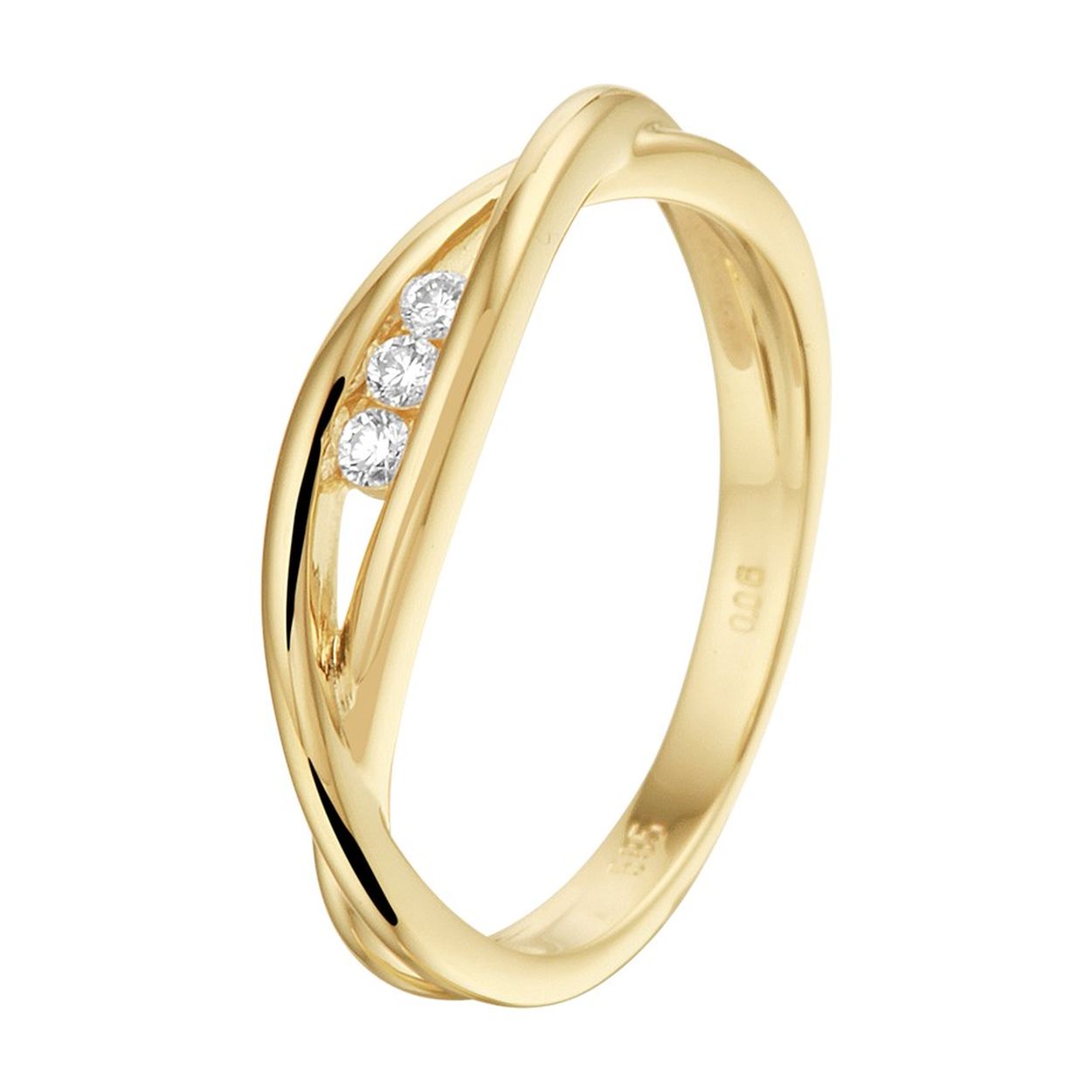 Prachtige 14krt gouden ring met diamant, 0,07crt H Si. De maat van de ring is 53 (17). Heeft u een andere ringmaat, neem dan gerust contact met ons op.

Tevens leverbaar bijpassende hanger en oorsieraden.
Referentienummer: THOJ0309