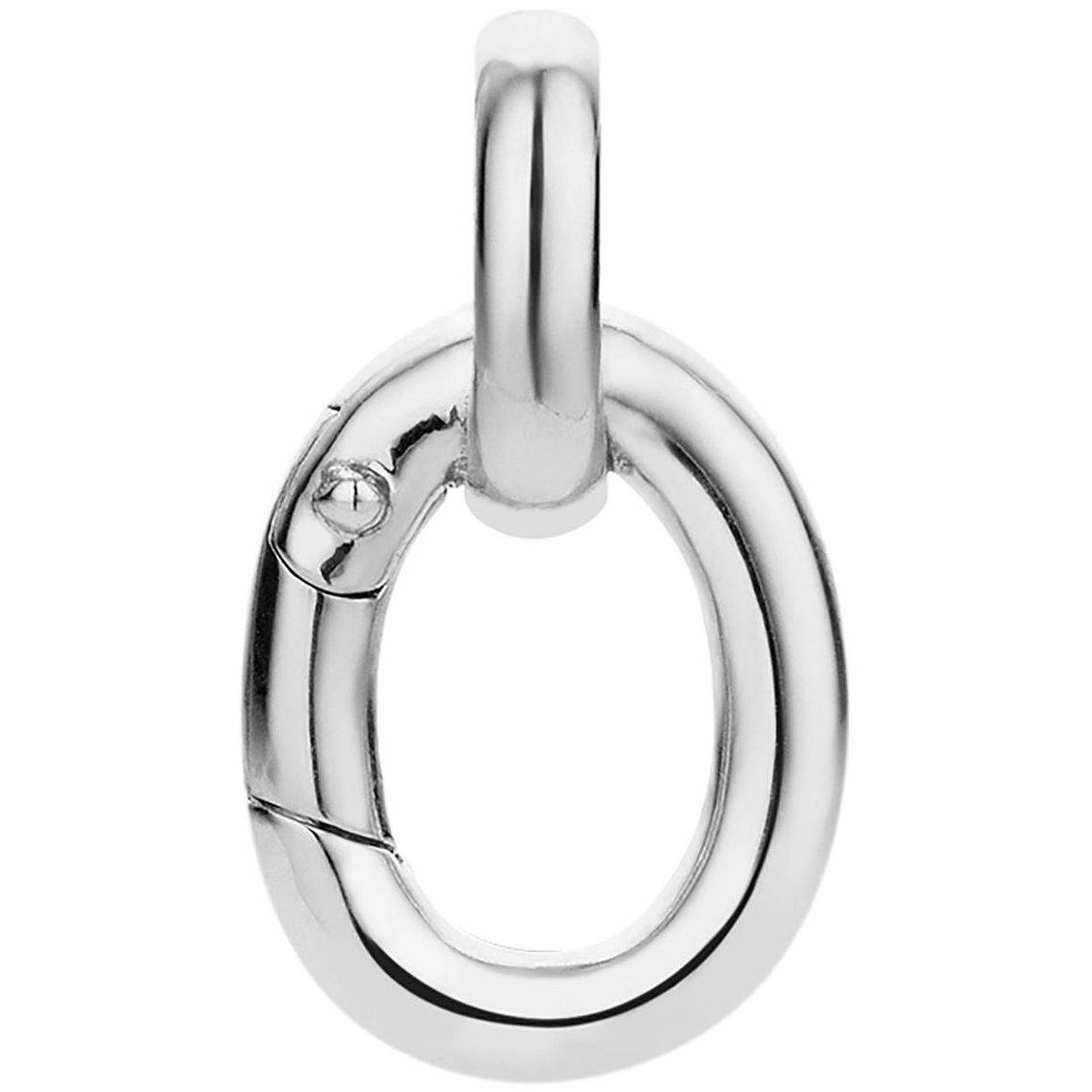 Deze TI SENTO - Milano schakel is gemaakt van gerhodineerd sterling zilver en kan gebruikt worden als verlengschakel voor specifieke sieraden uit de collectie. De verlengschakel kan worden gebruikt voor de armbanden met referentie 2857BG en de overige kleuren van deze armband. Tevens kan deze schakel worden gebruikt voor de armbanden met referentie 2862MW en 2863ZI.