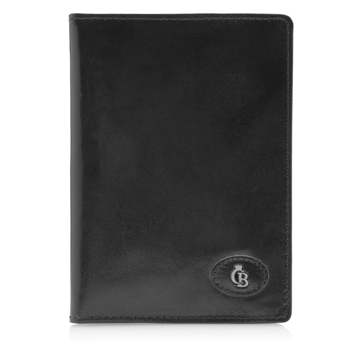Stijlvol leren RFID etui met het juiste formaat voor het opbergen van paspoorten. De Gaucho collectie is uitgerust met een high-tech folie, dat het uitlezen van de persoonlijke gegevens via de RFID-chip op uw pasjes verhindert. Dit mapje voor reisdocumenten uit de Gaucho-serie is gemaakt van stierenleer behandeld met een transparante verfstof en afgewerkt met het sierlijke C&B-logo op een leren ovaaltje. Het paspoort etui is verkrijgbaar in de kleuren zwart en mocca.