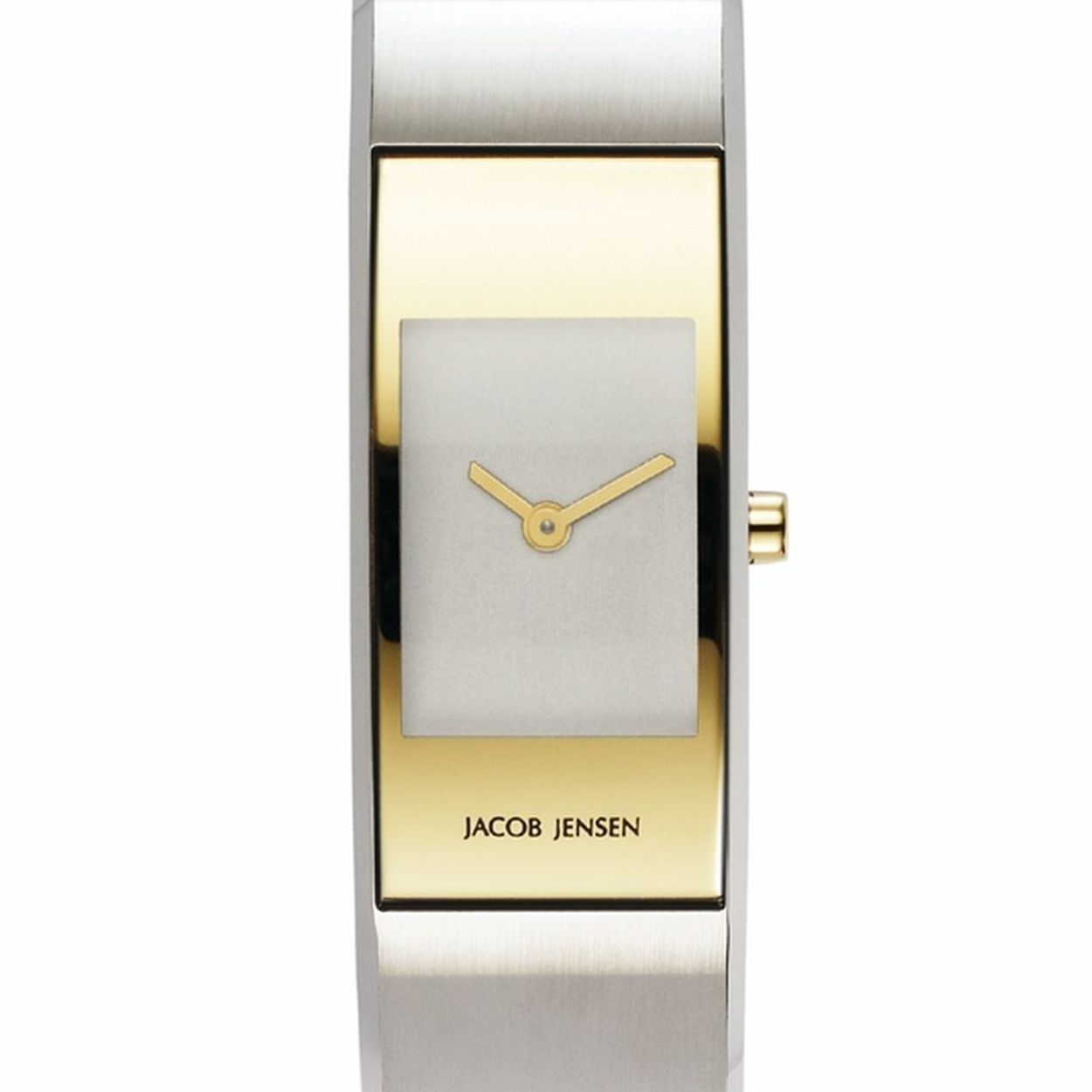 Staal horloge met vaste band