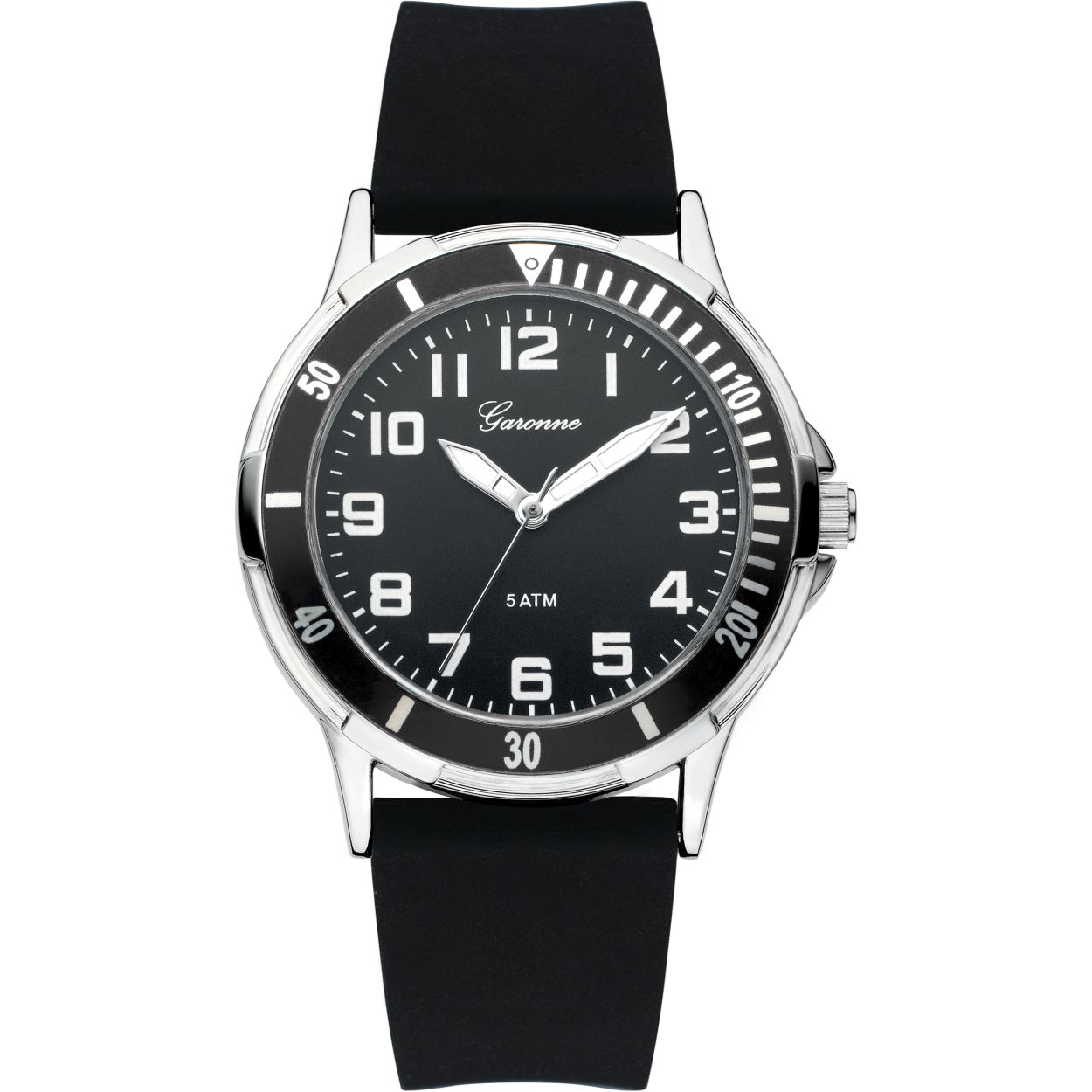 Dit is een stijlvol polshorloge van Garonne.