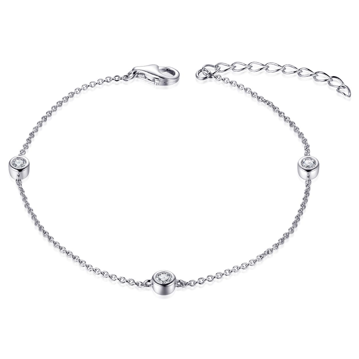Gisser Jewels Zilver armband zilver B1000