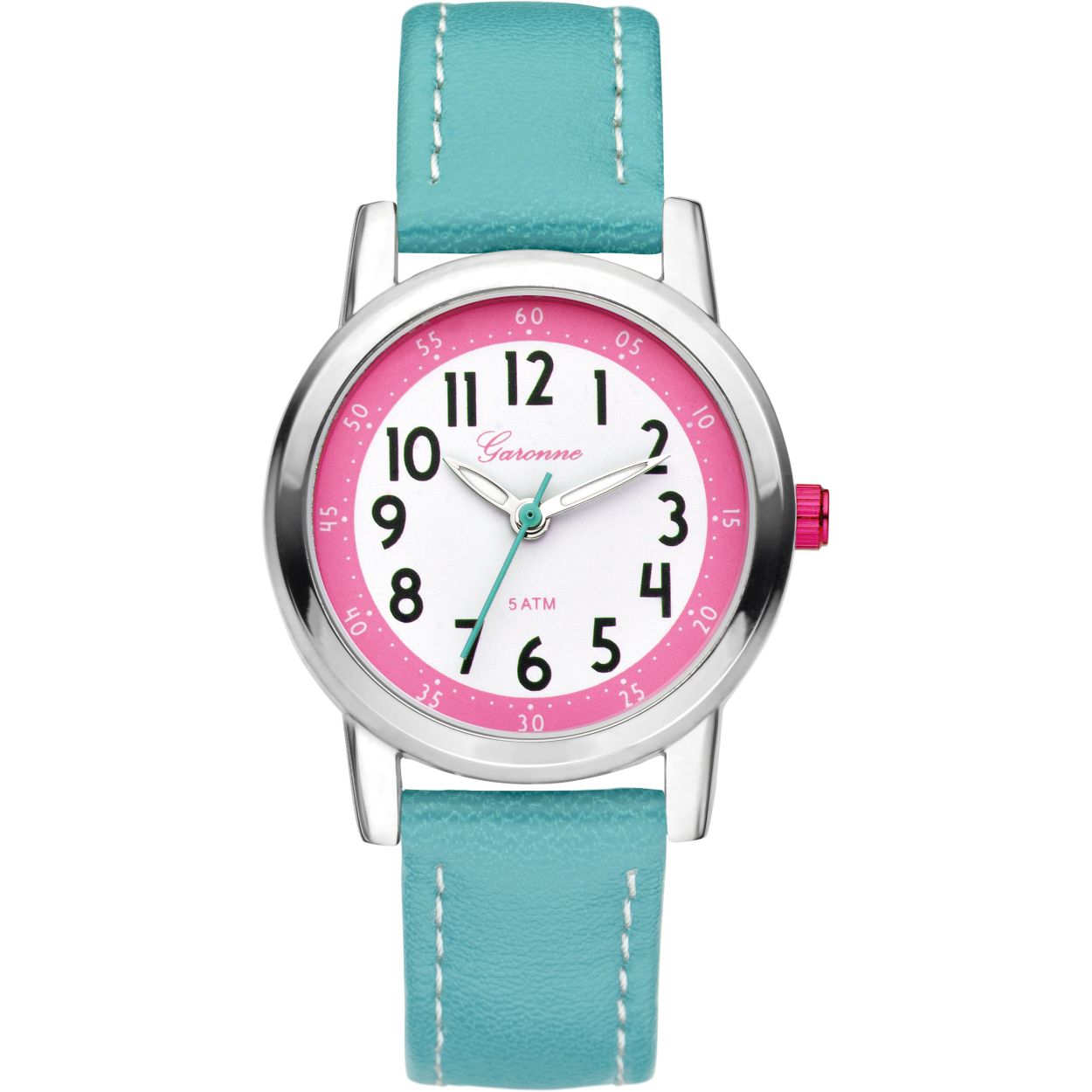 Dit is een stijlvol polshorloge van Garonne.