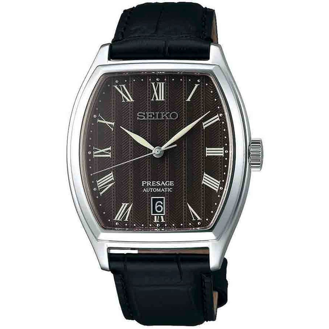 Ontdek de schitterende SEIKO SRPD07J1. Een edelstaal horloge met een kastmaat van 37 mm.