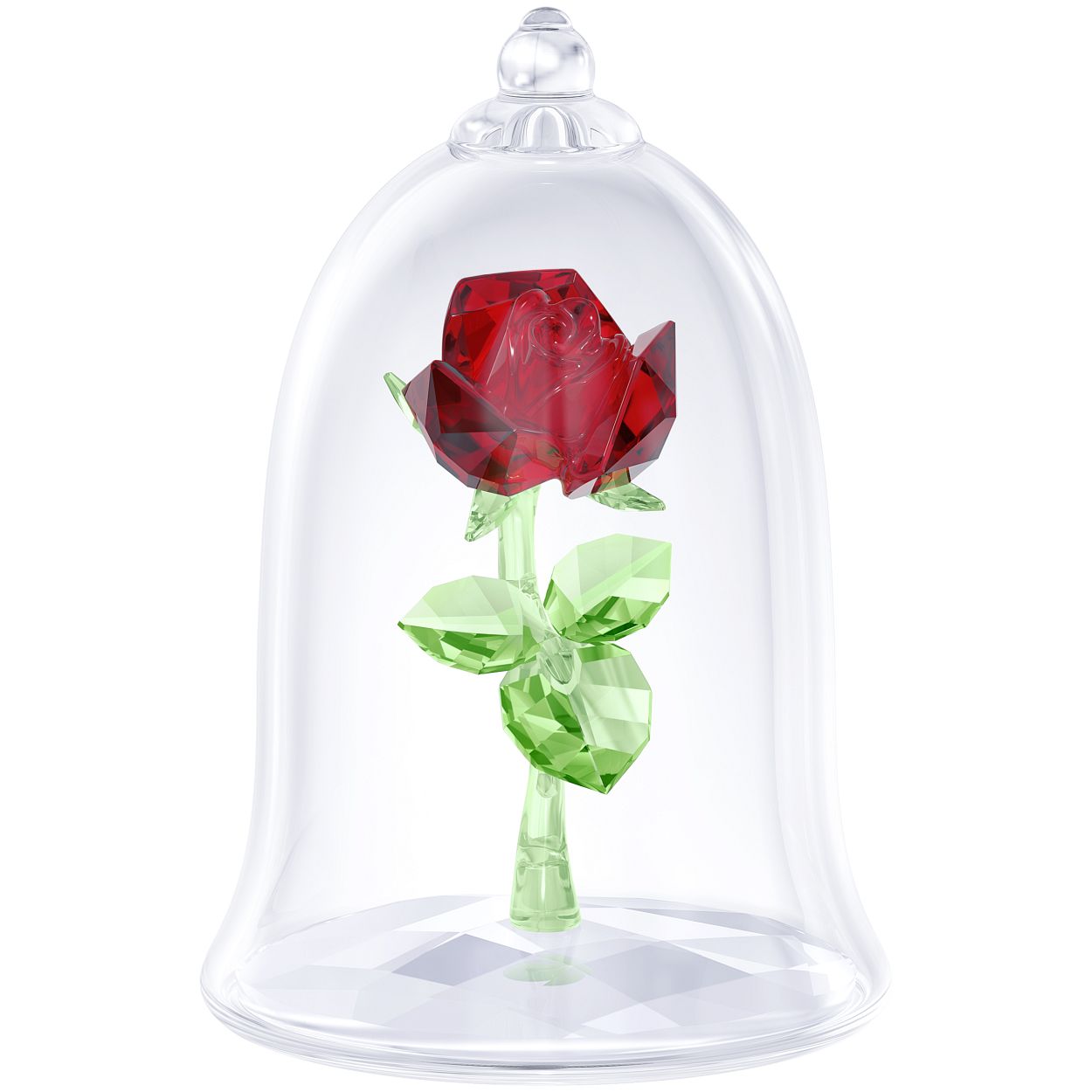 Deze authentieke, gedetailleerde weergave van de iconische roos uit de film Belle en het beest is een romantisch cadeau-idee en een musthave voor Disney-verzamelaars. De roos is elegant weergegeven in een hoogwaardige, mondgeblazen glazen bal en prachtig gemaakt van rood en groen kristal met een heldere kristallen basis met in totaal 223 sprankelende facetten. Decoratieobject. Geen speelgoed. Niet geschikt voor kinderen jonger dan 15 jaar.

Afmeting: 9 x 6.2 x 6.2 cm