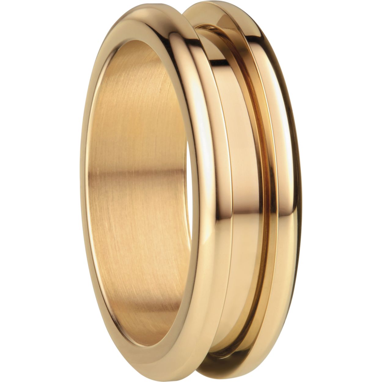 Edelstaal bering 526-20-93 geel pvd RING size 9