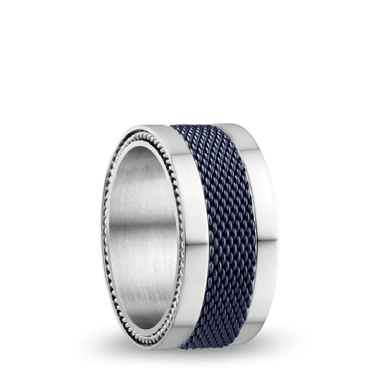 Dit is een prachtige ring van het merk Bering. Dit sieraad is gemaakt van edelstaal. De maat is: 70