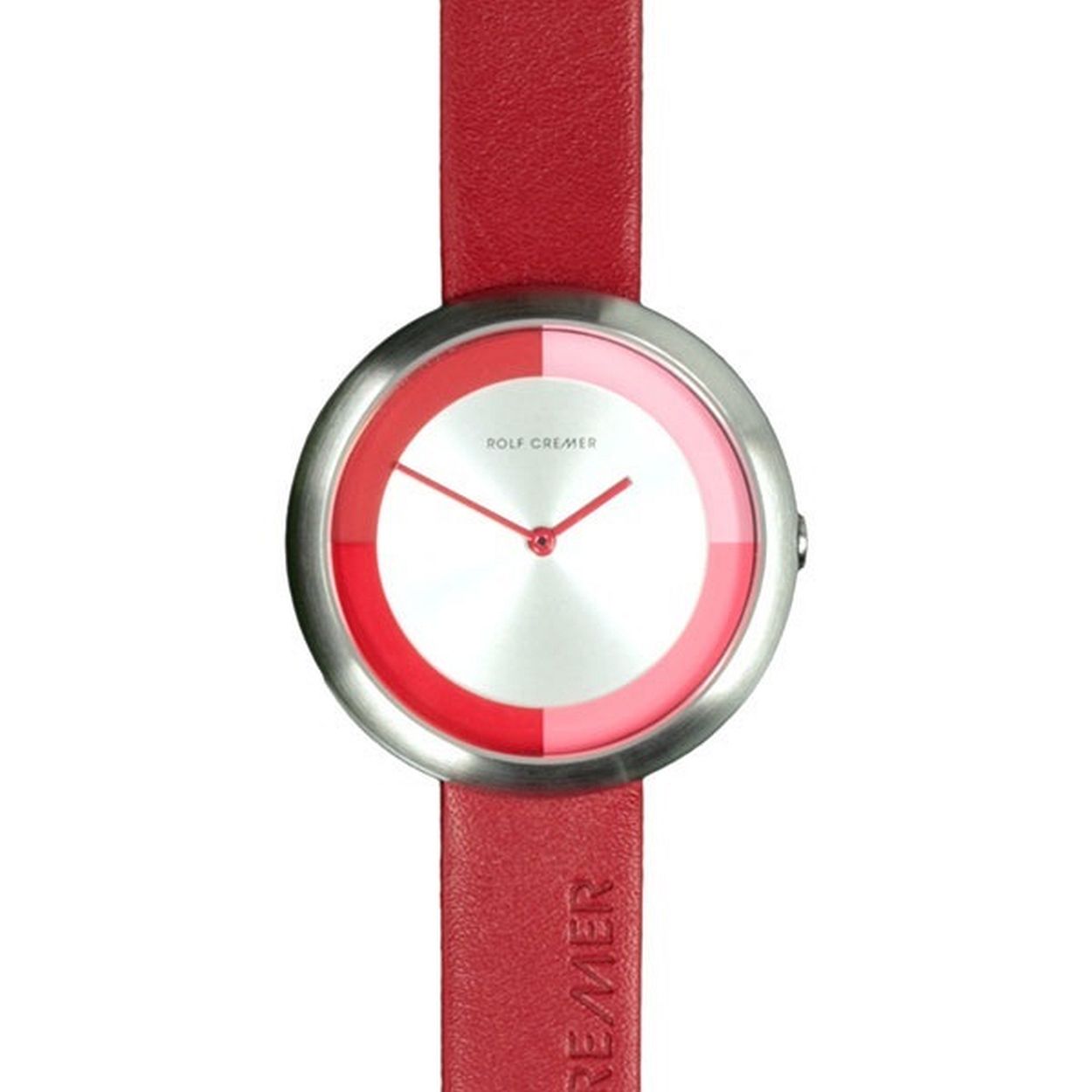 De horloges van de bekende Duitse ontwerper ROLF CREMER ziet u steeds vaker in de etalages. Door onderscheidende modellen en kleurgebruik is het een gewaardeerd mode accessoire geworden. Gekenmerkt door een flashy design, eenvoud, elegantie en kleur. Het merk bestaat sinds 1989.