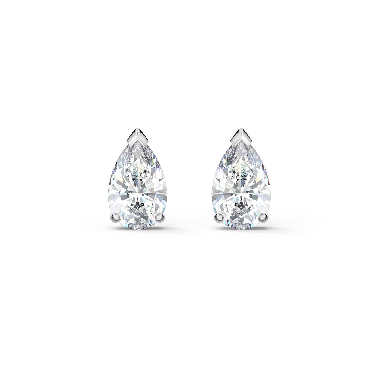 Deze steekoorbellen van Swarovski zijn een kunstzinnig voorbeeld van ongedwongen eenvoud. Elke oorbel heeft een opvallend druppelvormig kristal in een helderwitte tint waardoor een pure en tijdloze uitstraling wordt gecreeerd. Door de combinatie van vakkundig geslepen facetten en tijdloze aantrekkingskracht passen deze oorbellen perfect bij andere sieraden voor alledaagse stijlen.