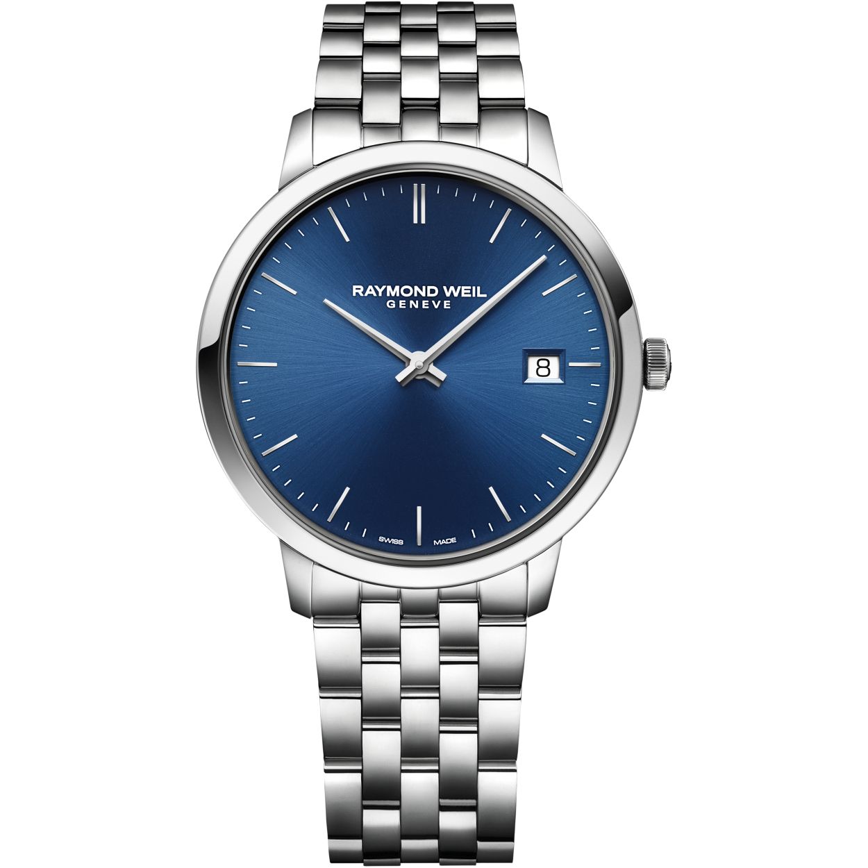 Dit 5585-ST-50001 horloge is een elegant Raymond Weil horloge.