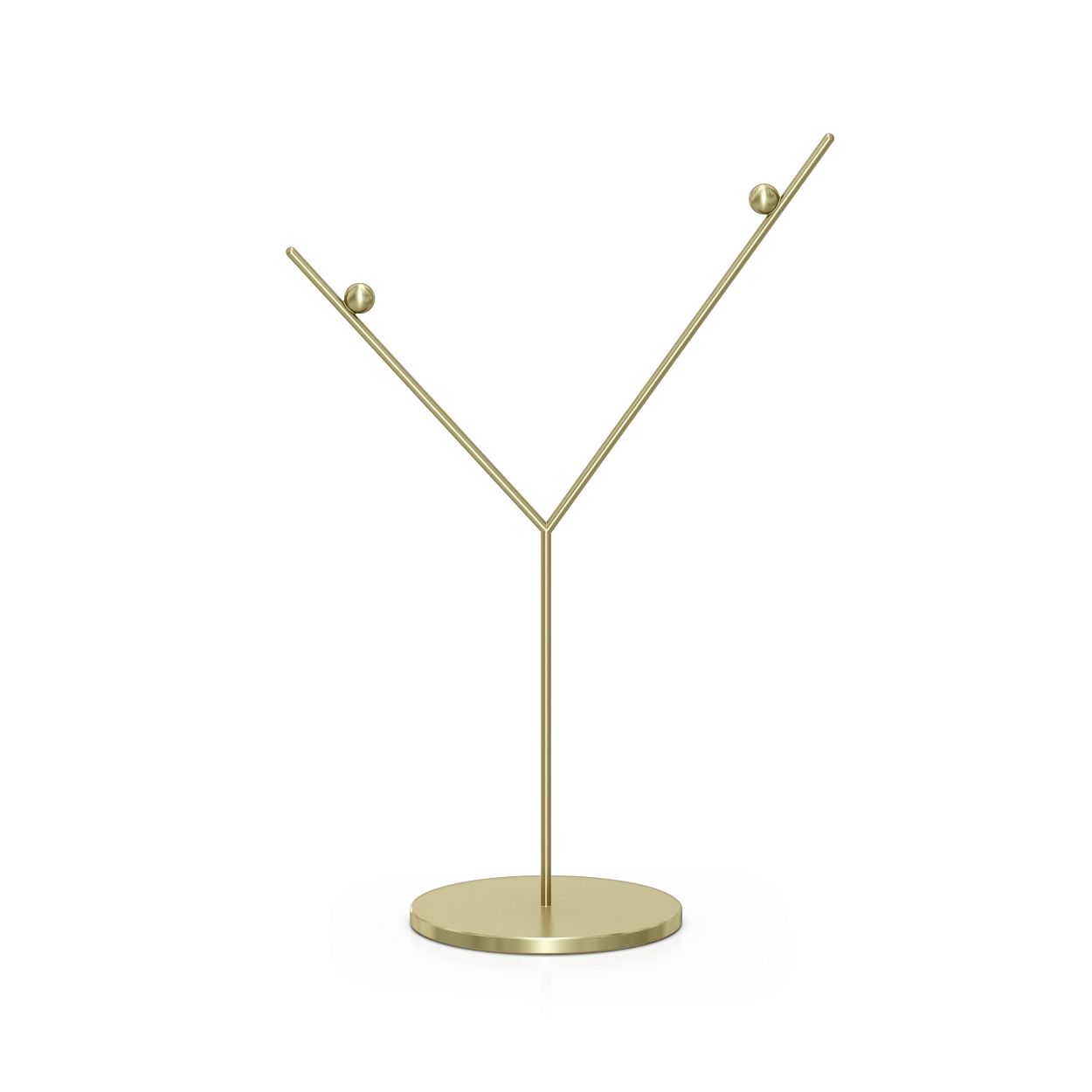 Ornament Stand Gold Tone.
Dit elegante en tijdloze magnetische display is ideaal om je Swarovski-ornamenten en -magneten het hele jaar door aan op te hangen. De moderne en minimalistische vorm is vervaardigd uit geborsteld champagnegoudkleurig metaal en past naadloos in elk interieur. Een fantastisch en praktisch cadeau-idee voor ornamentverzamelaars en liefhebbers van de speelse magneten van Swarovski. Decoratieobject. Geen speelgoed. Niet geschikt voor kinderen jonger dan 15 jaar.

Artikelnr.: 5596539
Collectie:  Display
Kleur:  Goudkleurig
Grootte: 23.3 x 15.8 x 8 cm
Ontwerper:  Elke Huber
Materiaal:  Ferromagnetisch metaal, Champagnegoudkleurig PVD