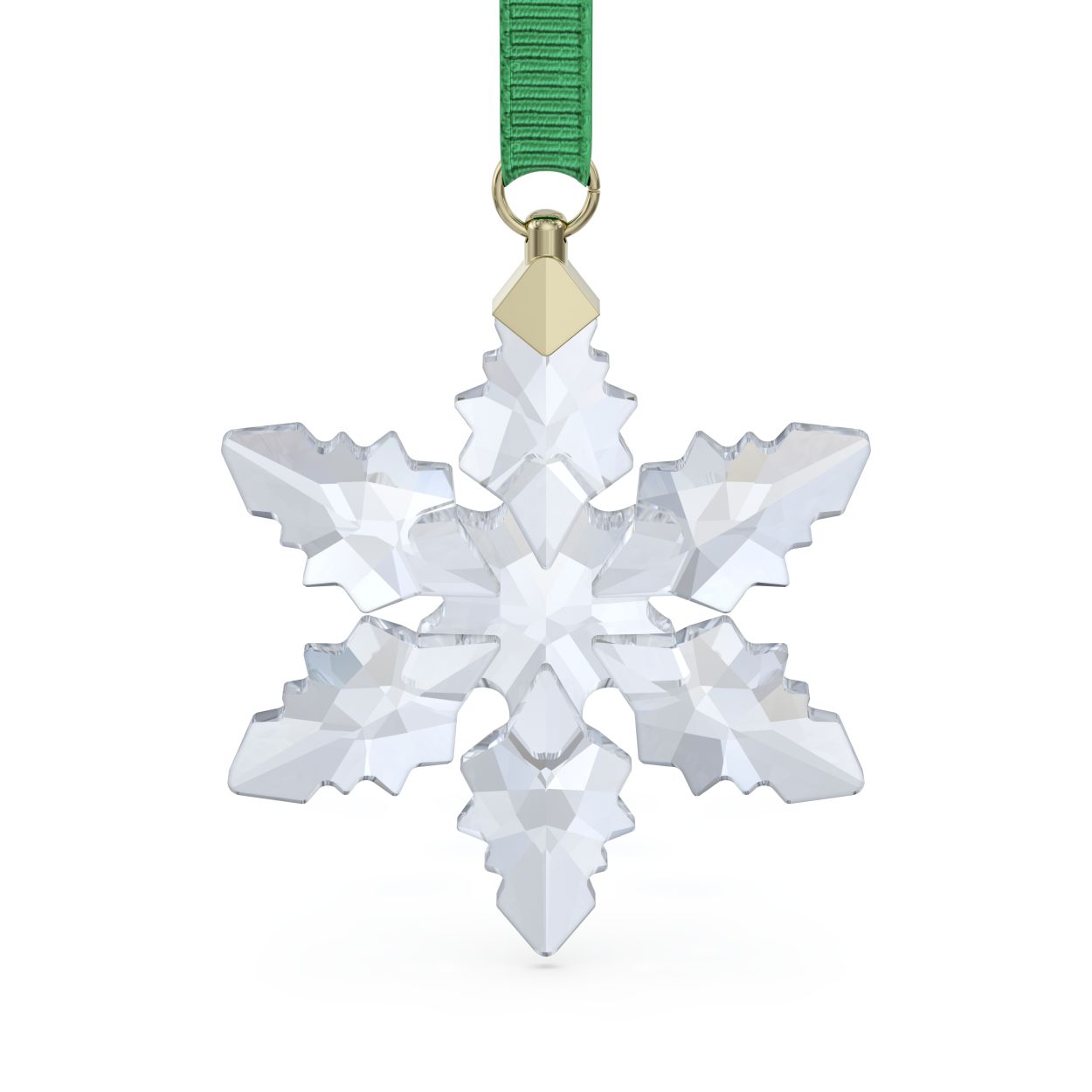 Onze geliefde traditie van Annual Edition Ornamenten blijft ook in 2024 bestaan met deze prachtige sneeuwvlok. Het goudkleurige ontwerp is fijn bewerkt met 133 facetten, hangt aan een rood ripsband lint en straalt een gezellige warme gloed uit tijdens de feestdagen. Hang het in uw kerstboom of venster of combineer het met onze Kerstornament Home Displays of Stolpen. Decoratief voorwerp. Geen speelgoed. Niet geschikt voor kinderen onder de 15 jaar.