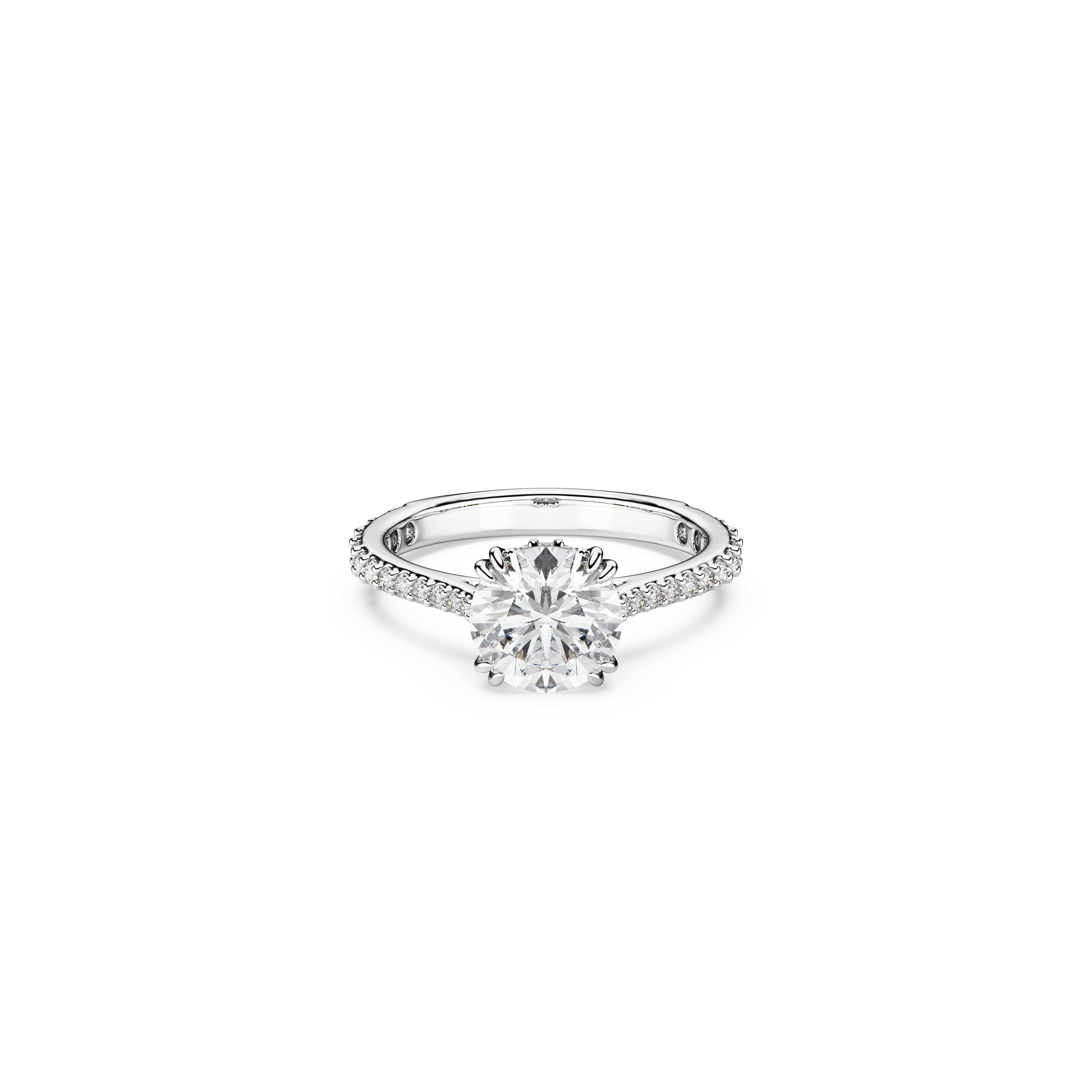 Dit is een ring van het merk Swarovski